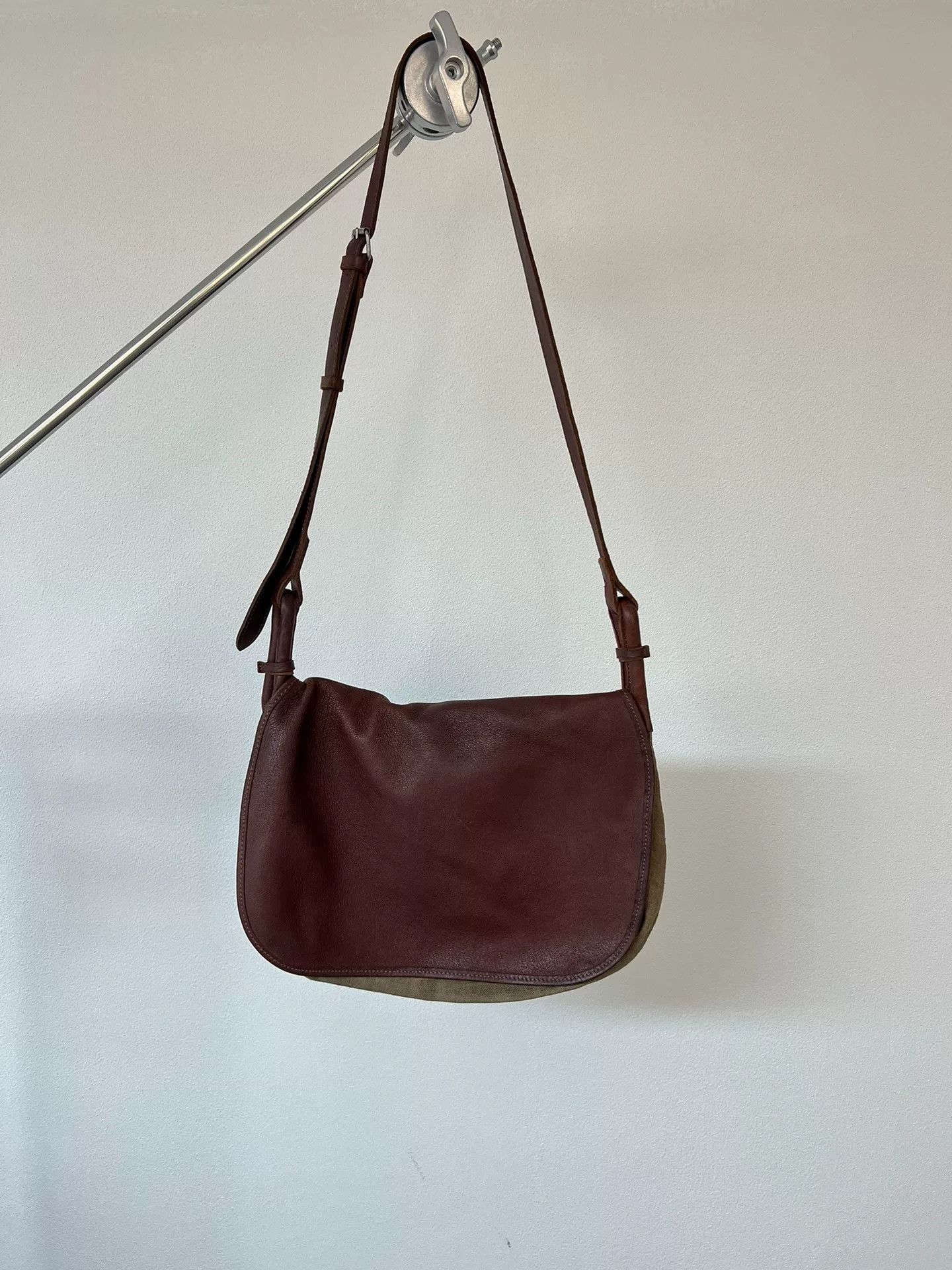 Maison Margiela Maison Martin Margiela Camel Leather Crossbody Bag Size ONE SIZE - 1 Thumbnail