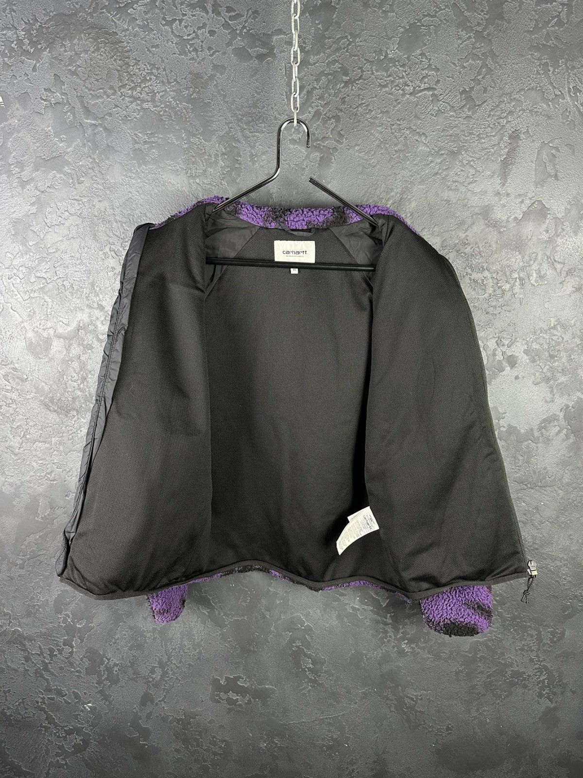Carhartt Carhartt Work In Progress Prentis Liner Purple Camo Fleece Size US XS / EU 42 / 0 - 7 Thumbnail