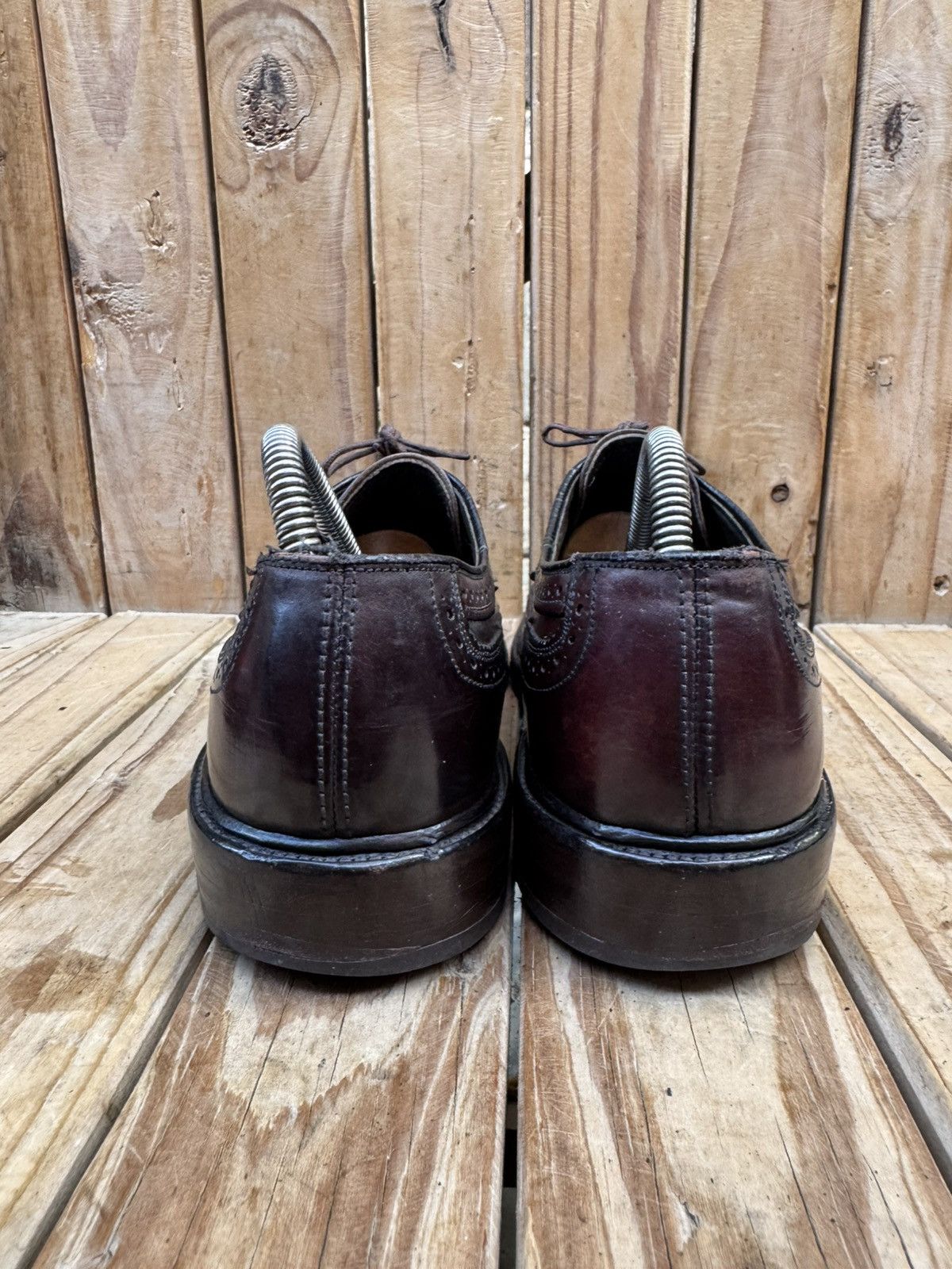 Hanover Hanover brogue wingtip shell cordovan Men’s dress shoes US 9 Size US 9 / EU 42 - 7 Thumbnail