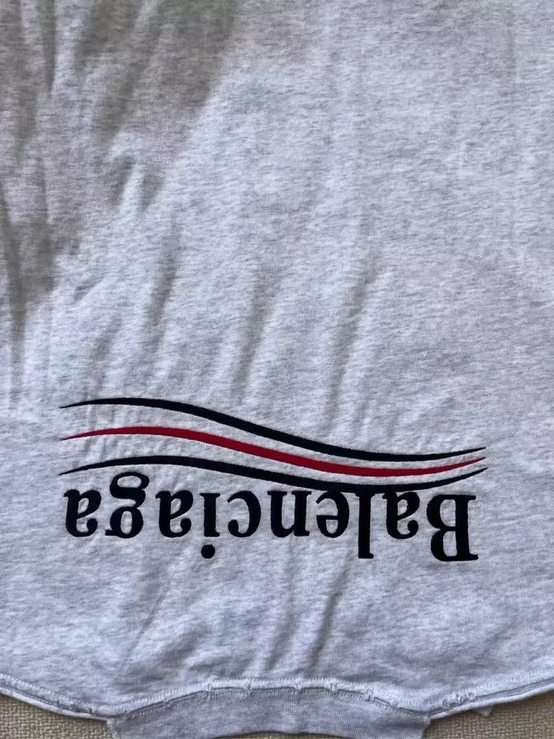 Balenciaga Balenciaga Paris Embroidered Short Sleeve TShirt-2506 Size US S / EU 44-46 / 1 - 3 Thumbnail