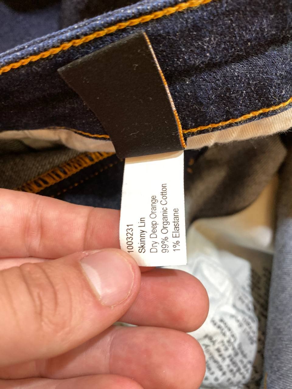 Nudie Jeans Nudie Slim Jim Organic Dry Use Men Jeans Denim Size US 28 / EU 44 - 4 Thumbnail
