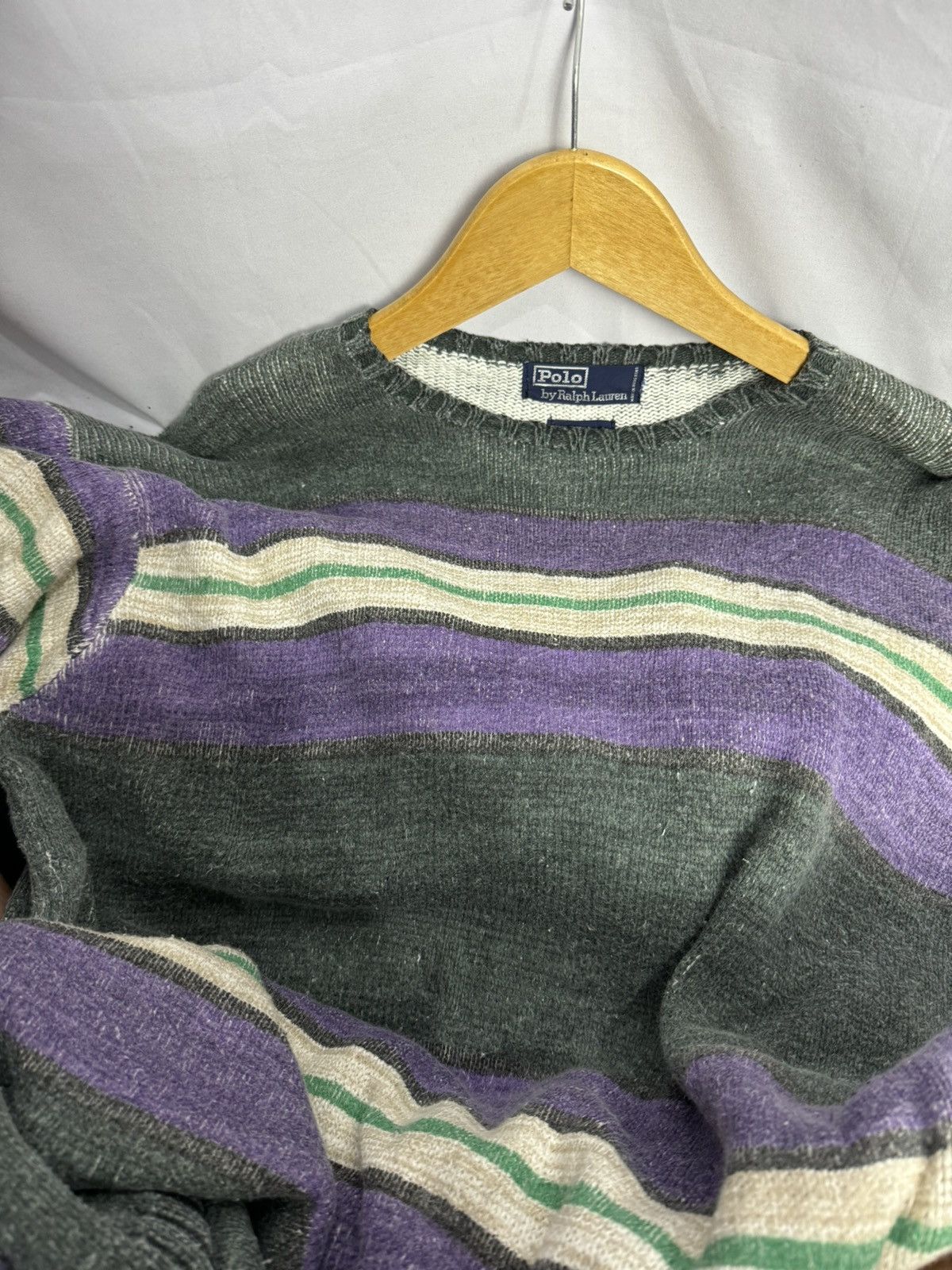 If Six Was Nine × Japanese Brand × Le Grande Bleu (L.G.B.) Polo By Ralph Lauren Knit Sweater Size US L / EU 52-54 / 3 - 4 Thumbnail