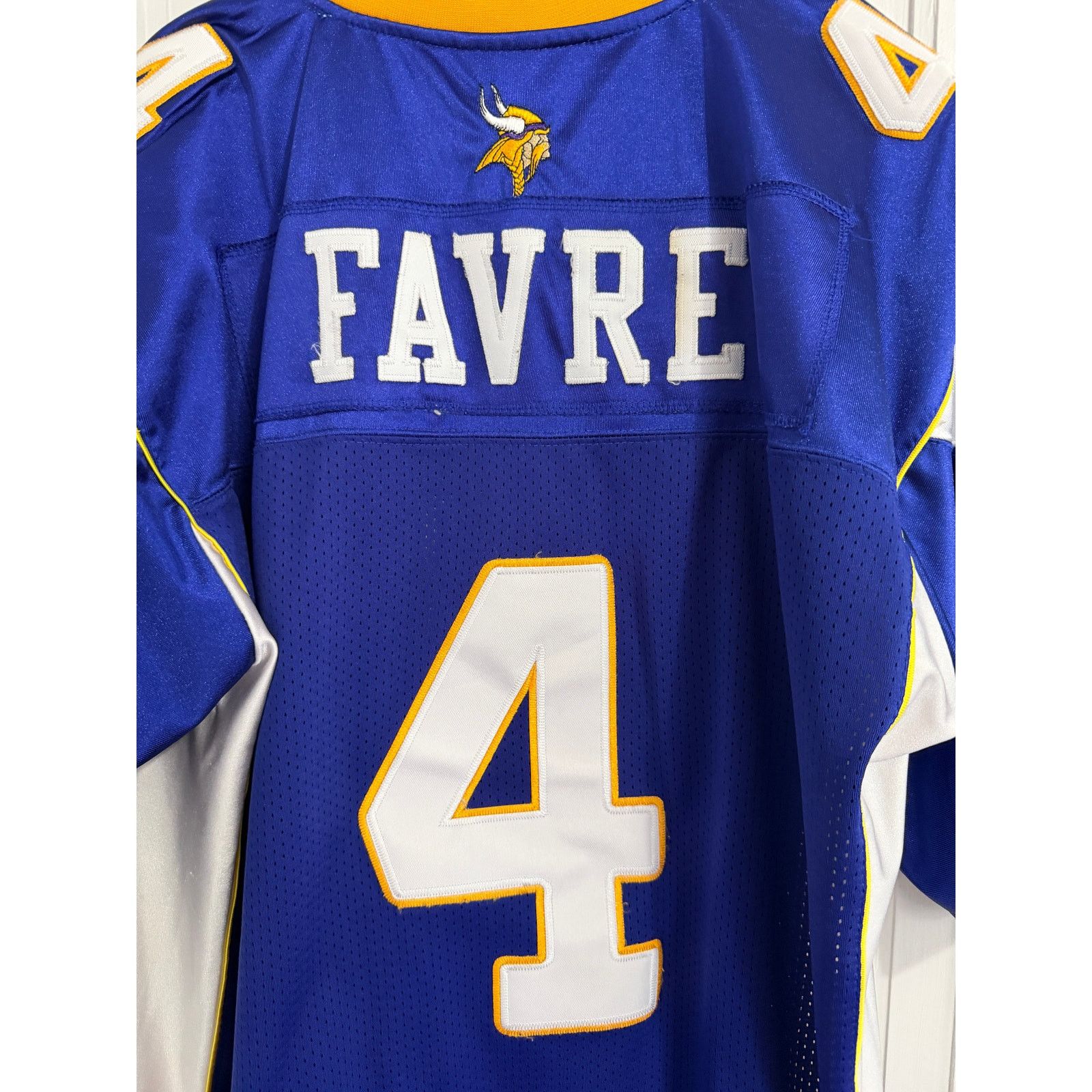 Reebok Brett Favre Minnesota Vikings Jersey Size 52 (XL) Size US XL / EU 56 / 4 - 5 Thumbnail