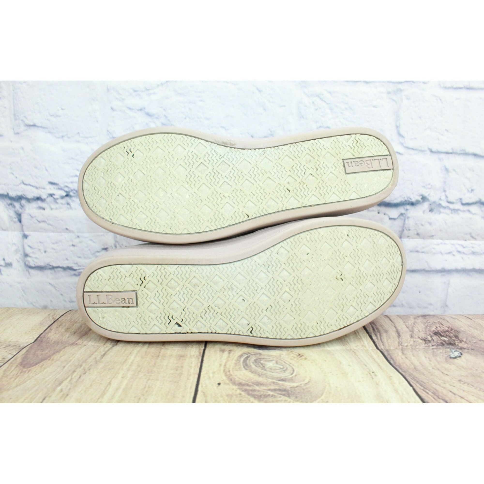 Leather LL Bean Eco Bay Women's Leather Slip On Sneaker Shoes Size US 7.5 / IT 37.5 - 10 Thumbnail