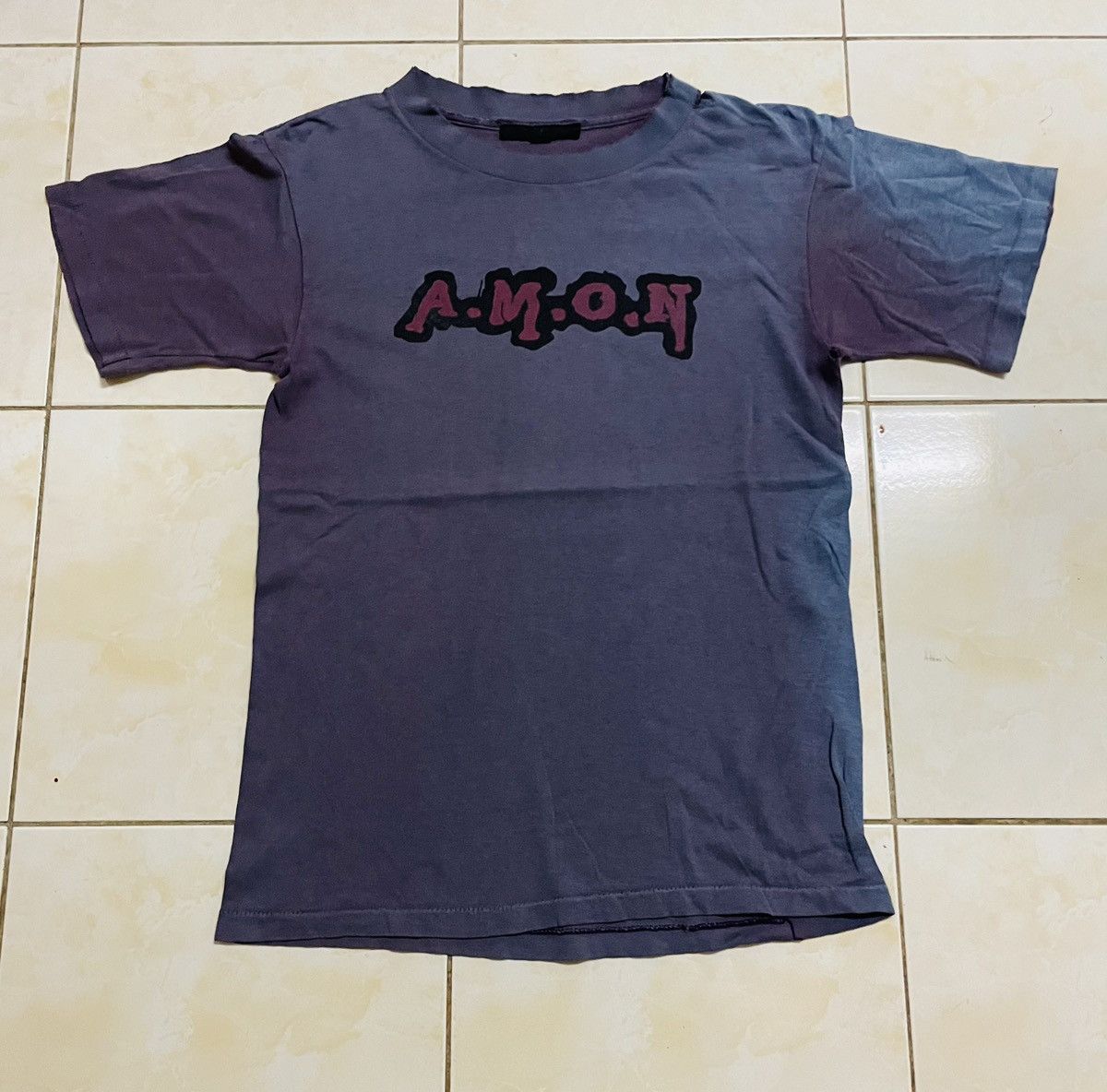 Vintage VINTAGE AMON HORROR GRAPHIC (DEVILMAN) SHIRTS Size US S / EU 44-46 / 1 - 2 Thumbnail