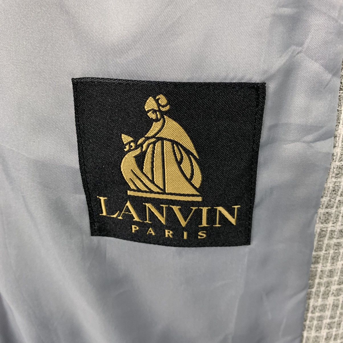 Lanvin Lanvin Checkered Casual Blazer Jacket Size US M / EU 48-50 / 2 - 15 Thumbnail