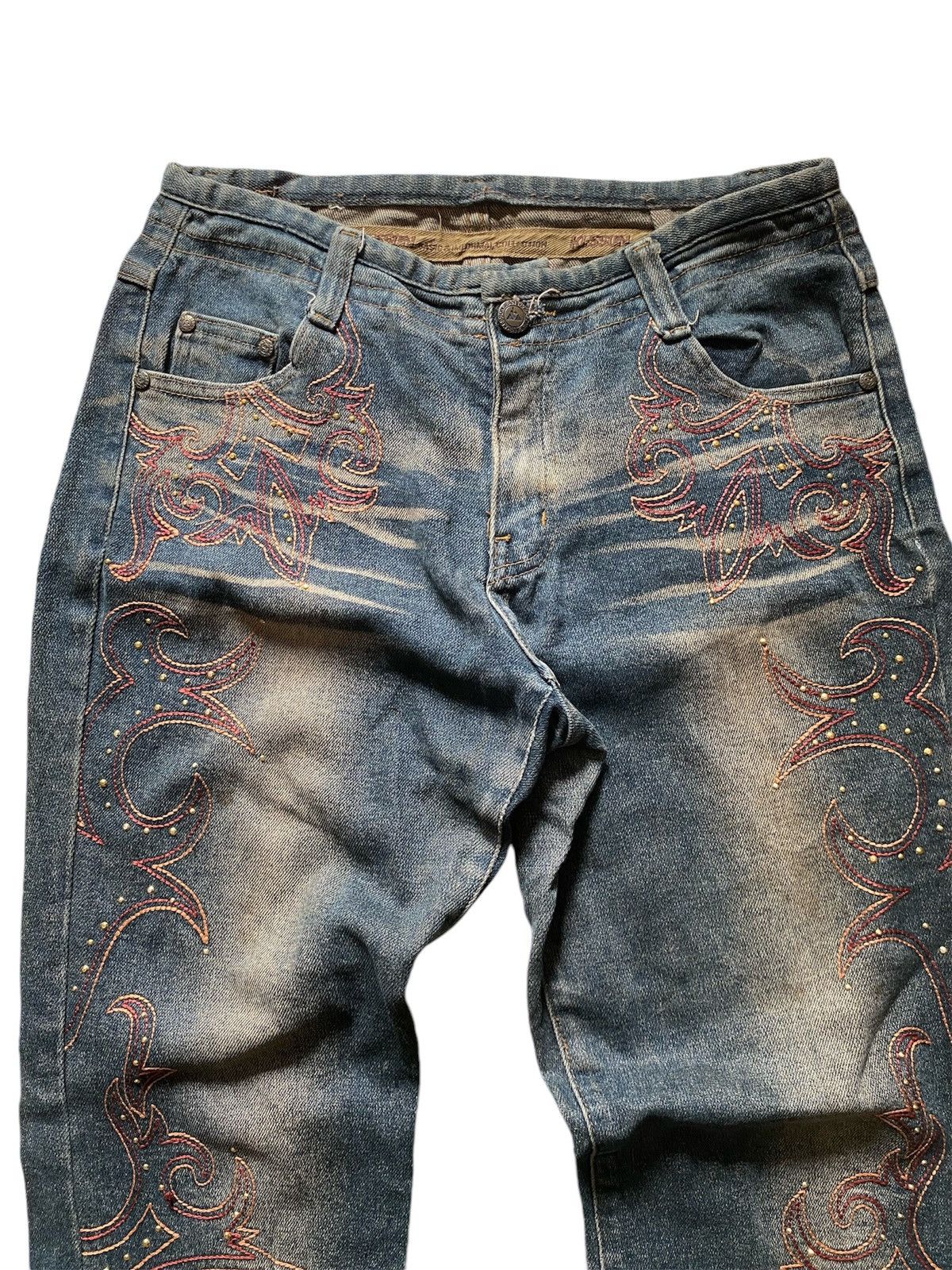 If Six Was Nine × Japanese Brand × Le Grande Bleu (L.G.B.) Vintage kesson basic imformal flared jeans Size US 28 / EU 44 - 3 Thumbnail