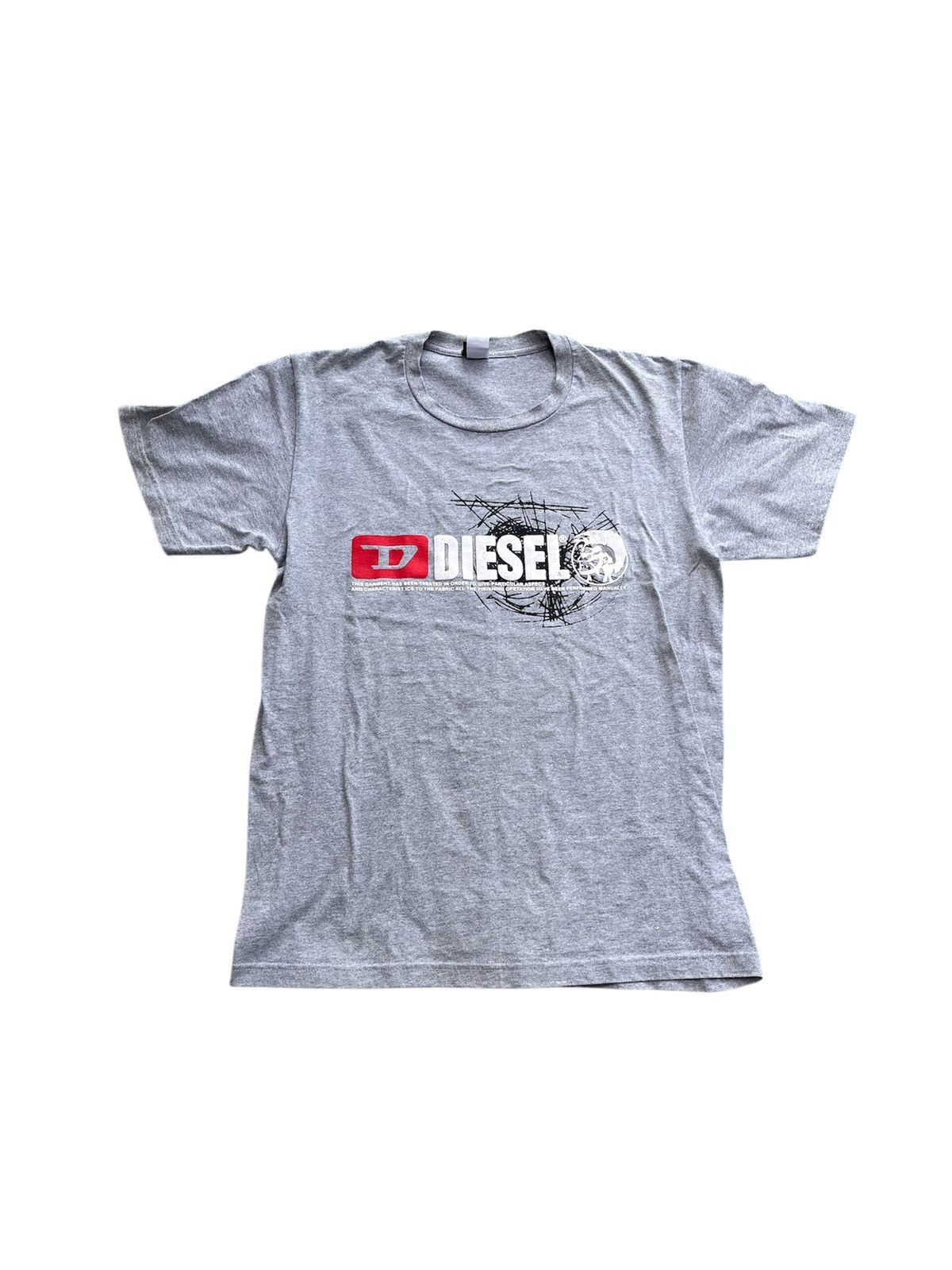 Diesel BIDING OFFER ❗️Crazy Y2K Diesel Logo Tee Size US S / EU 44-46 / 1 - 1 Thumbnail