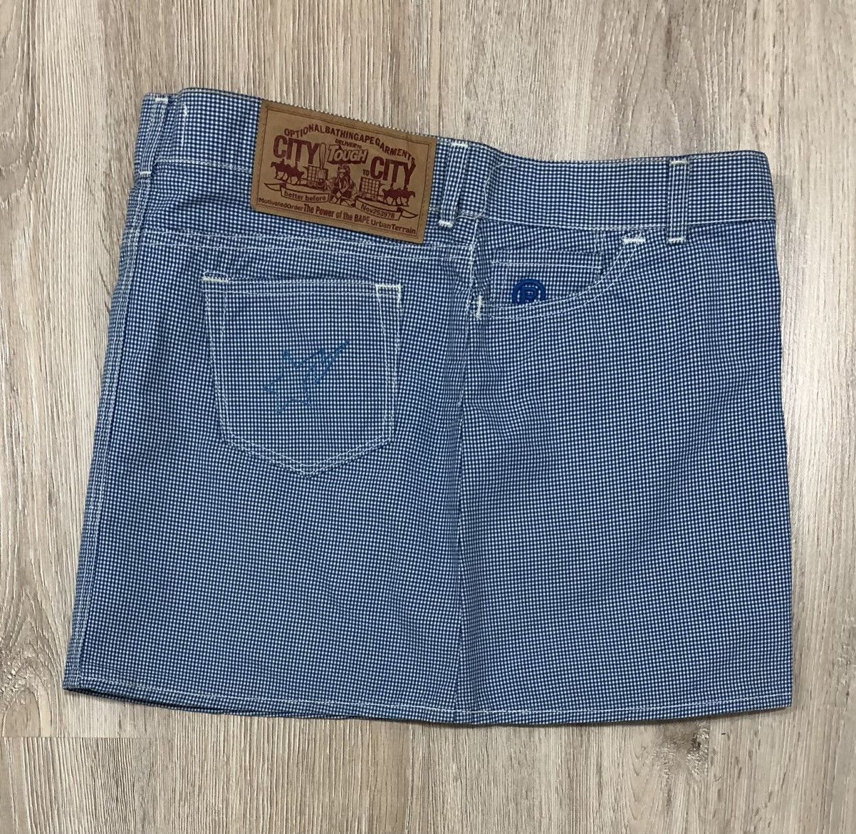Bape Bape BAPESTA Logo Mini Skirts Size 28" / US 6 / IT 42 - 1 Thumbnail