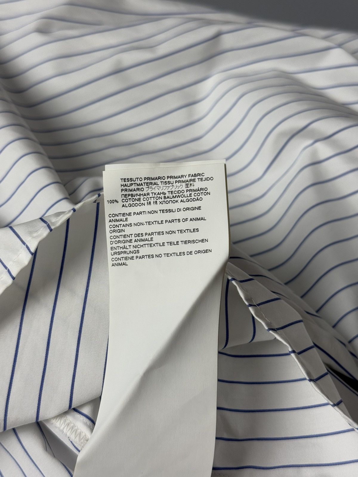 Maison Margiela Maison Margiela Button Up Oversize sleeve Chrop Shirt Size XS / US 0-2 / IT 36-38 - 13 Thumbnail