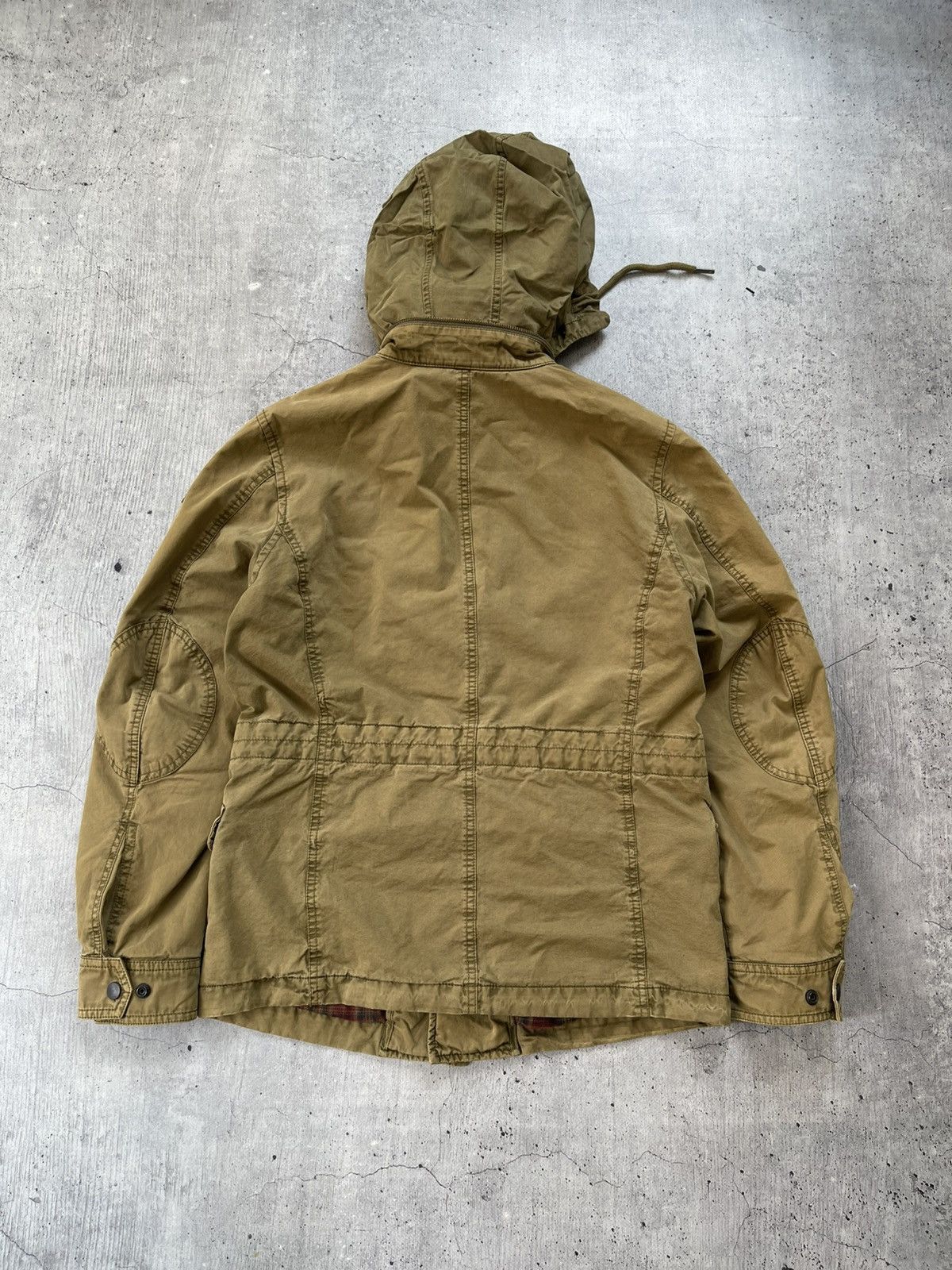 Other Y2K Vintage Diesel Multi-pocket Khaki Faded Jacket Size US S / EU 44-46 / 1 - 17 Thumbnail