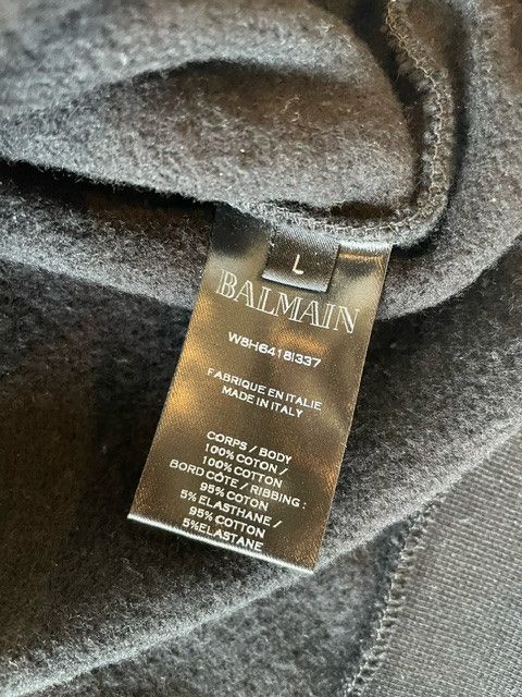 Balmain Balmain Graphic Print Crewneck Sweatshirt Size US L / EU 52-54 / 3 - 9 Thumbnail