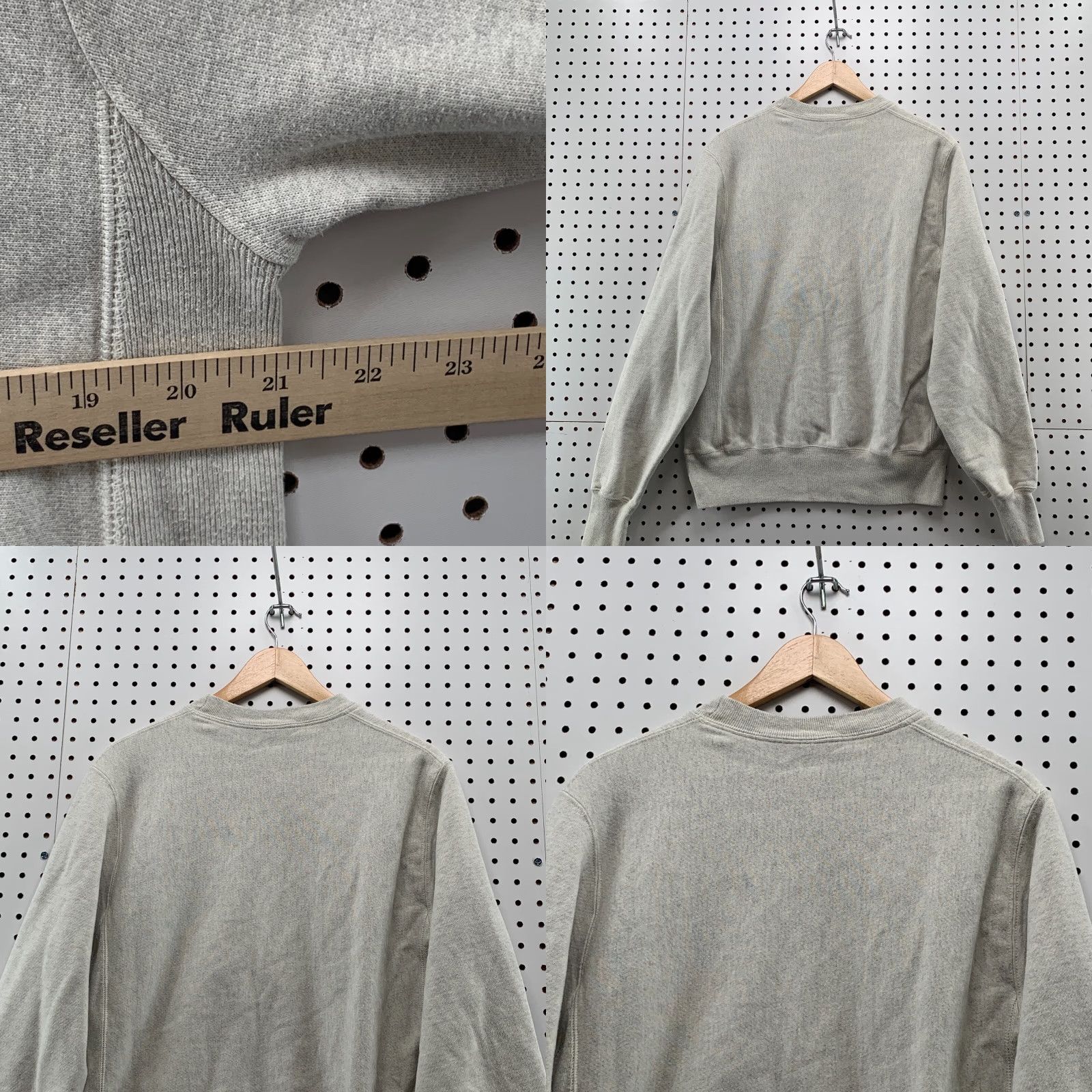 Champion Champion Sweatshirt Mens Small Gray Reverse Weave Crewneck Pullover Heavy Size US S / EU 44-46 / 1 - 10 Thumbnail