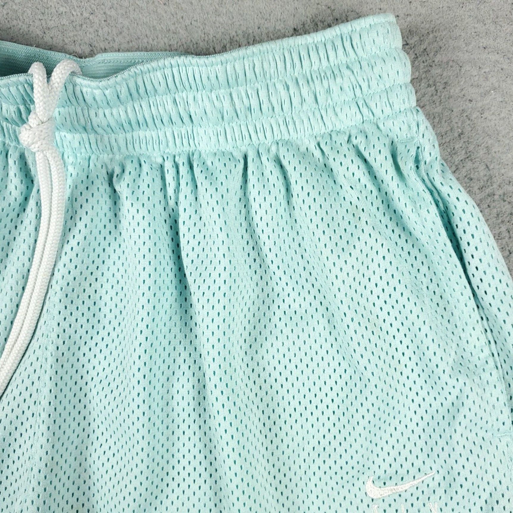 Nike Nike Shorts Womens M Blue Swoosh Dri Fit Track Running Active Ladies Regular Fit Size 32" / US 10 / IT 46 - 3 Thumbnail