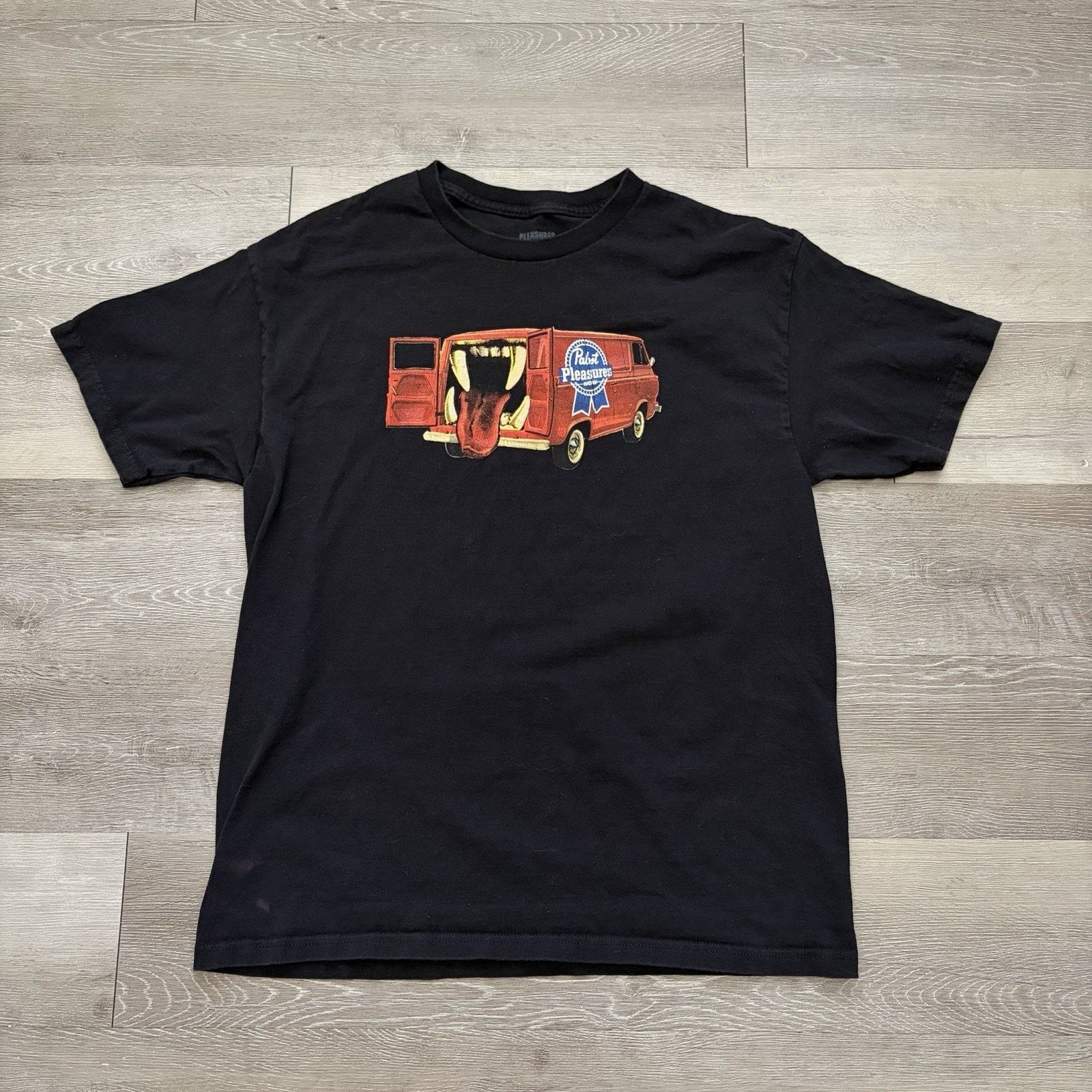 Pleasures Pleasures Pabst Blue Ribbon Monster Truck Tee Shirt Large Size US L / EU 52-54 / 3 - 1 Thumbnail