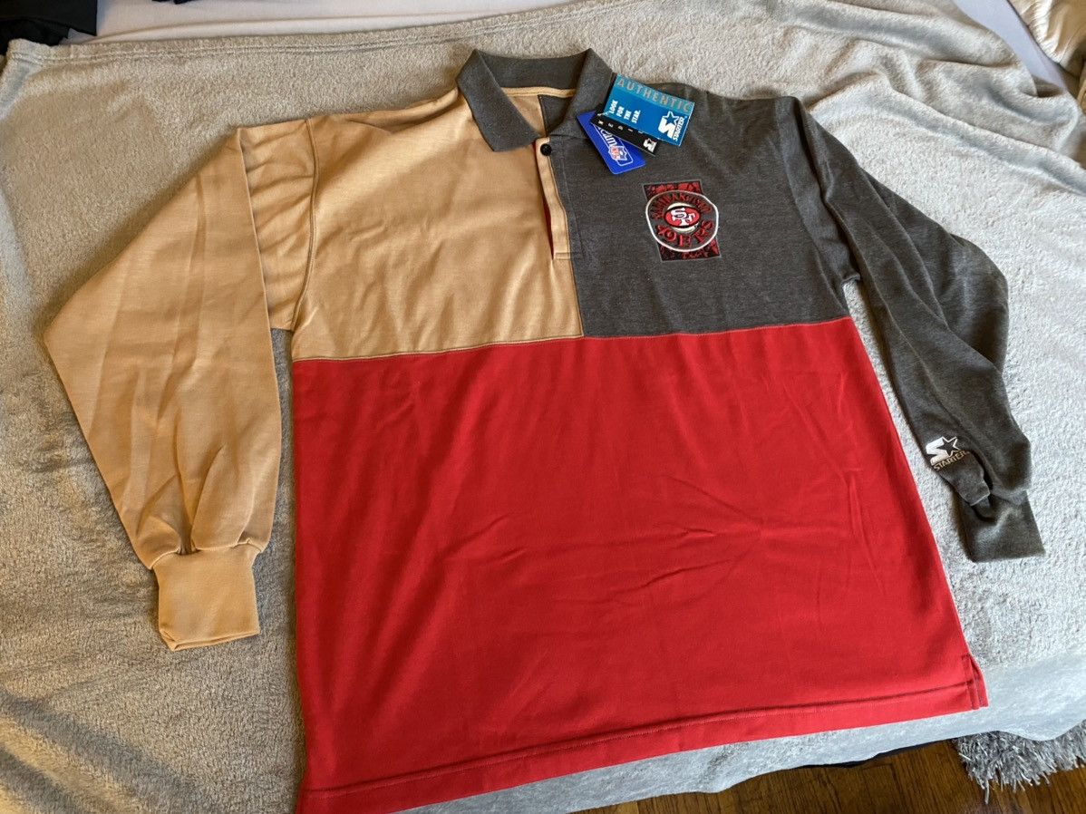 NFL × Starter × Vintage Long sleeved polo M Size US M / EU 48-50 / 2 - 1 Thumbnail