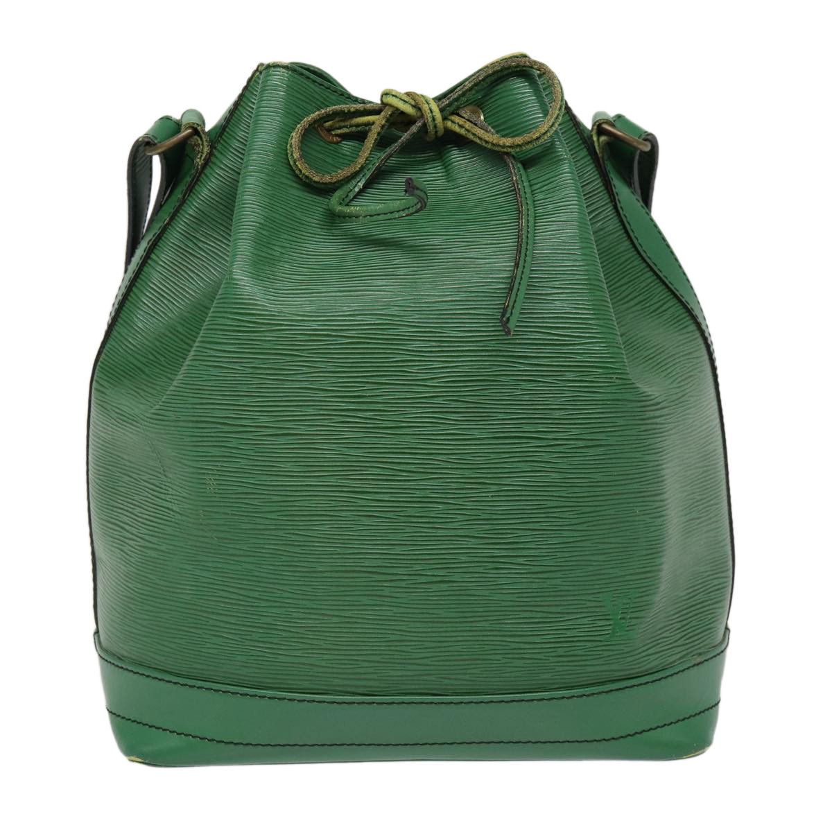 Louis Vuitton Noe Green Leather Shoulder Bag (Pre-Owned) Size ONE SIZE - 1 Thumbnail