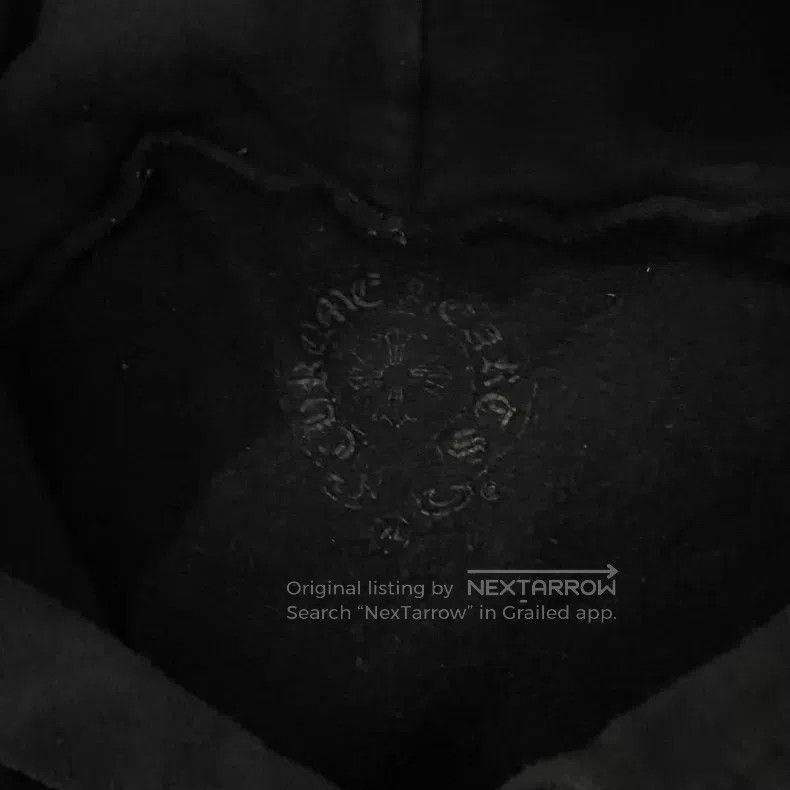 Chrome Hearts CHROME HEARTS Size XL Printed Hoodie with Dark Patterns and Size US XL / EU 56 / 4 - 3 Thumbnail