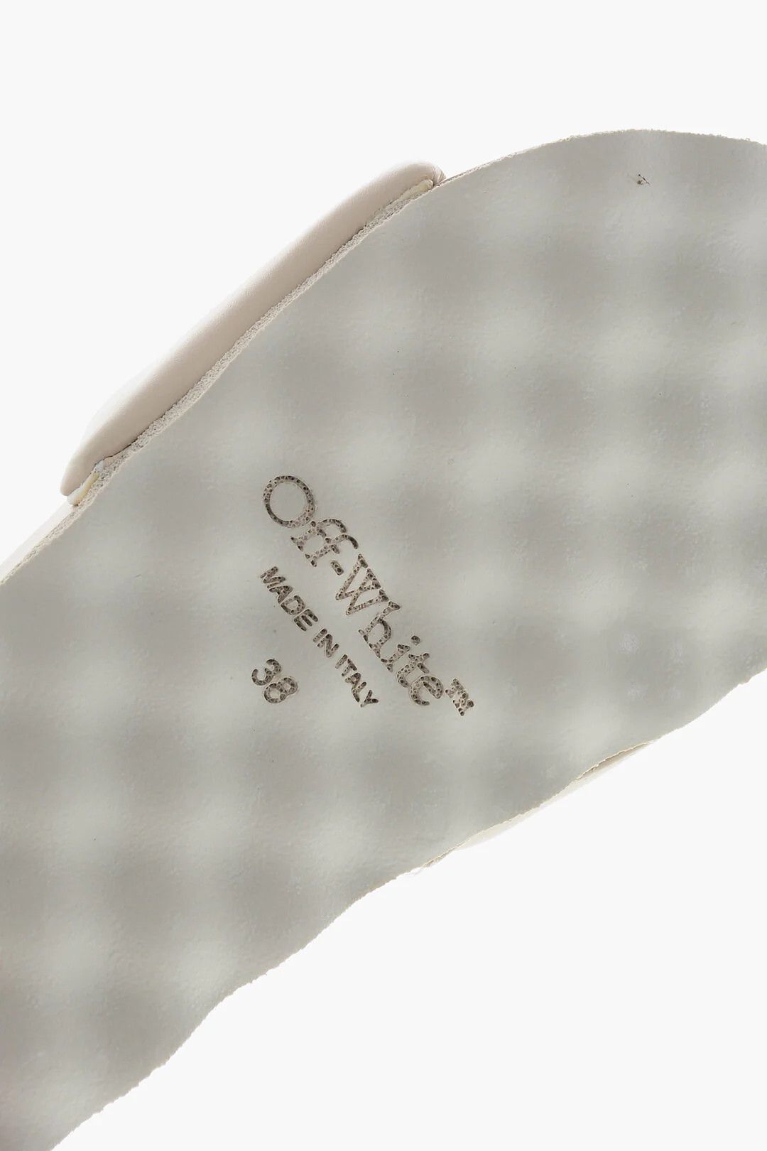 Off-White og1mm0426 Leather Solid-Color Slides in Pink Size US 8 / IT 38 - 5 Thumbnail