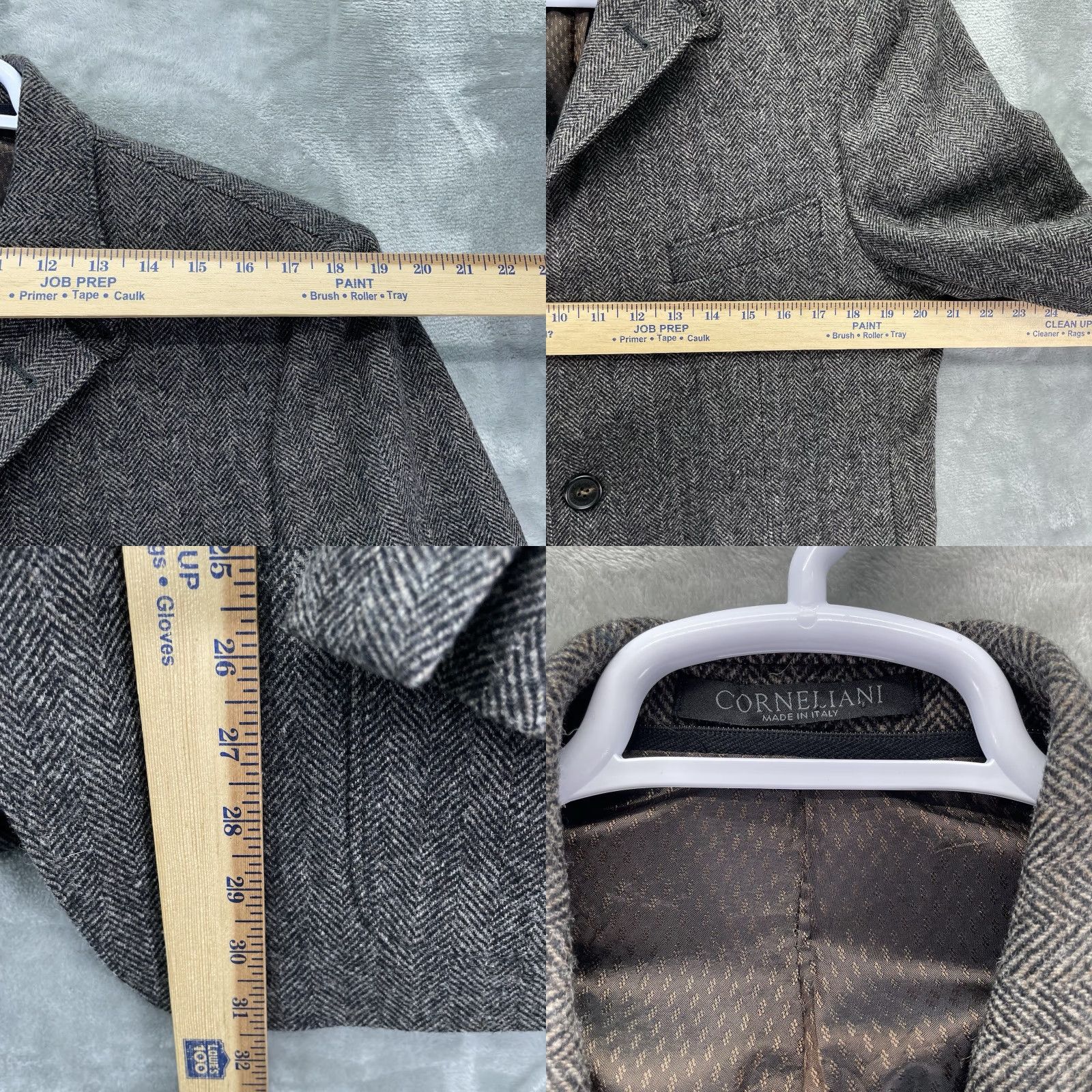 Corneliani Corneliani Blazer Men 50 Jacket Sport Coat Driving Suit ID Size 50R - 8 Thumbnail