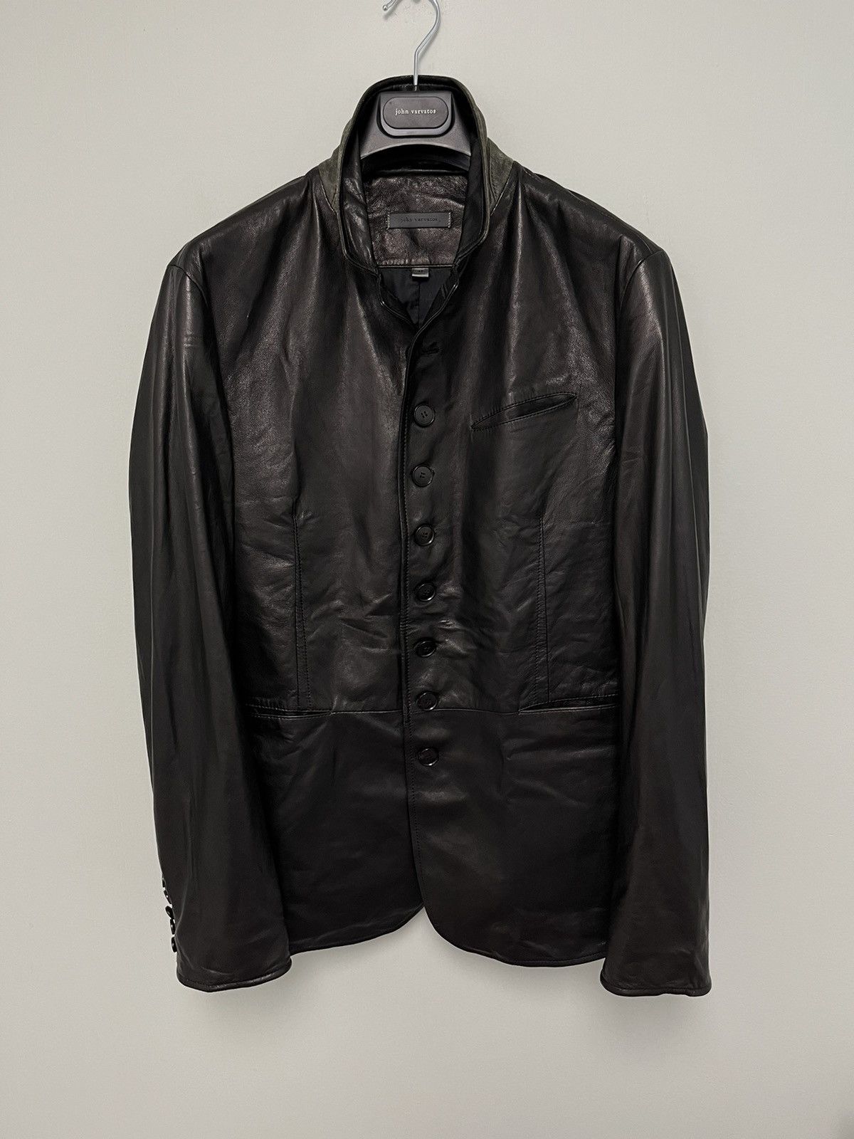 John Varvatos Woodward leather jacket. 50 Size US M / EU 48-50 / 2 - 10 Thumbnail