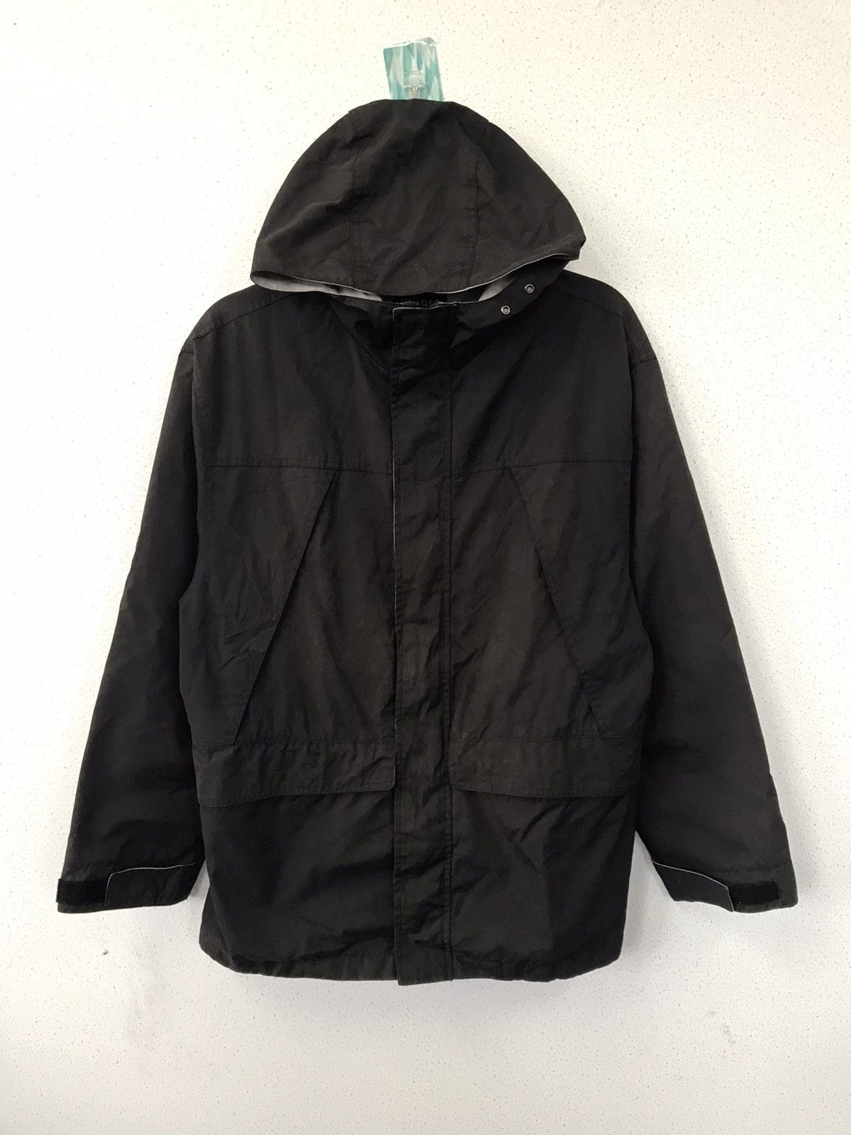 Uniqlo Plain Black Hoodie Jacket