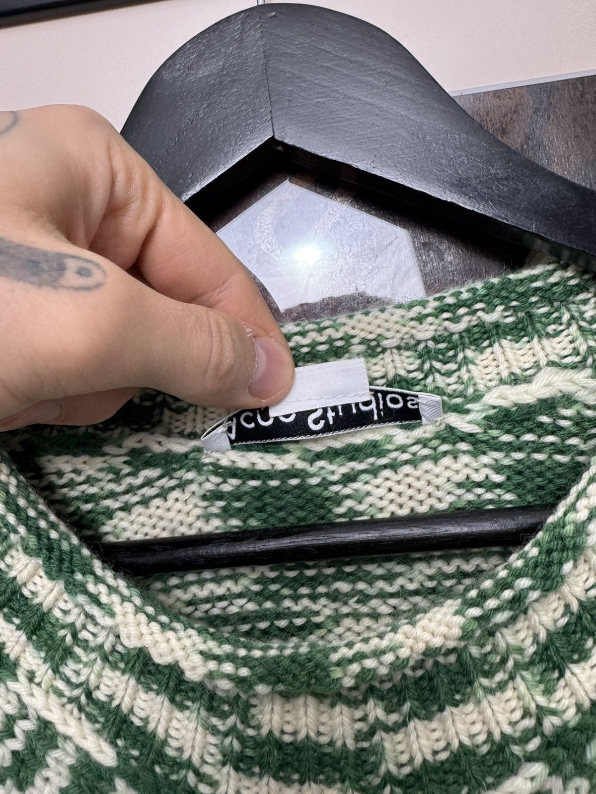 Acne Studios Acne Studios Wool Sweater Designer Distressed Oversize Boxy Size US M / EU 48-50 / 2 - 9 Thumbnail