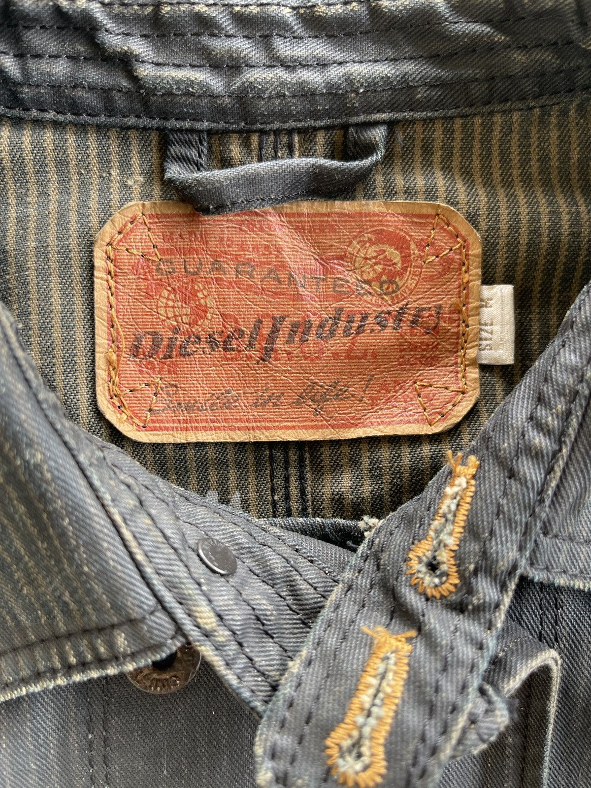 Diesel Diesel Sanforized Denim Workers Chore Jacket Size US M / EU 48-50 / 2 - 14 Thumbnail