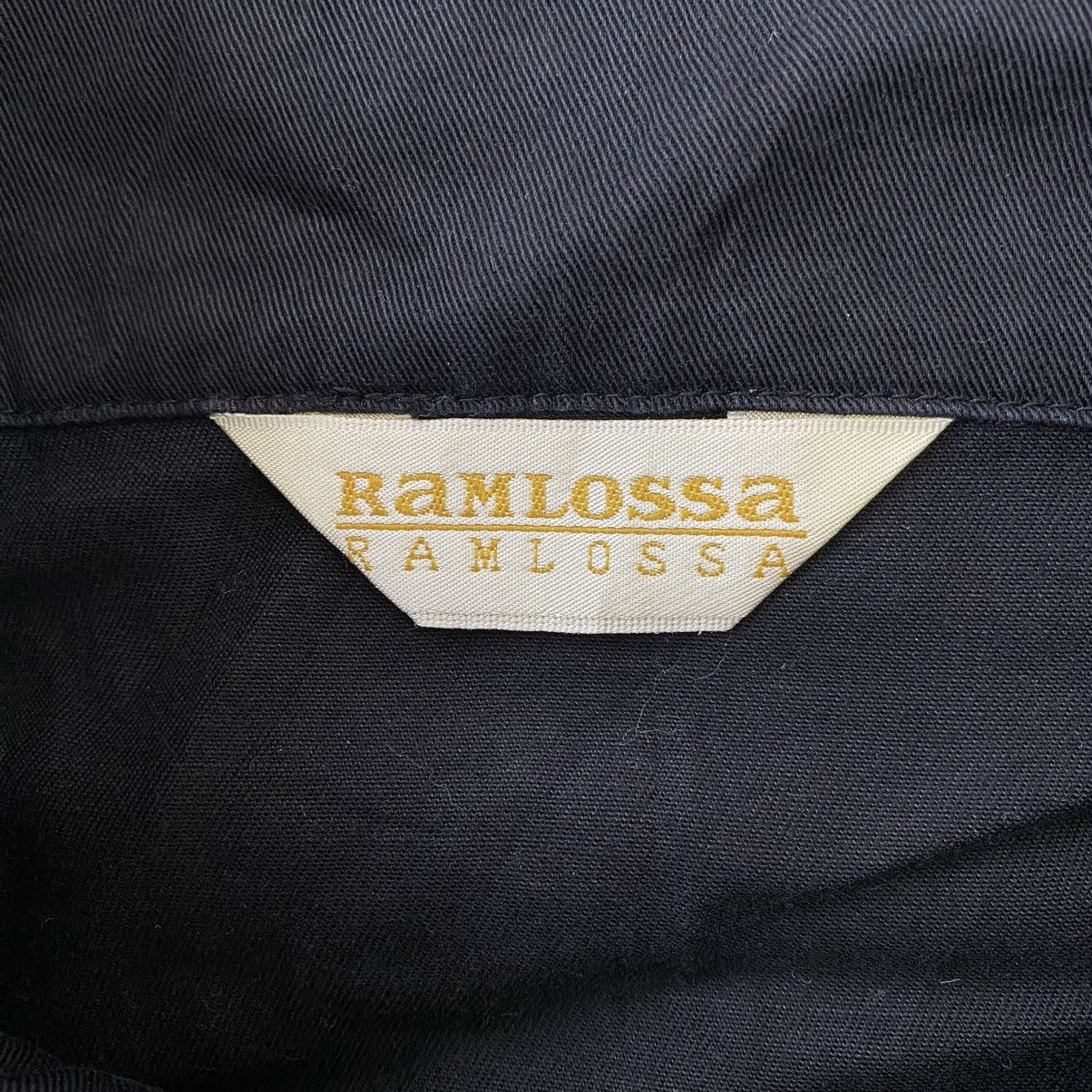 Japanese Brand × Vintage Vintage RAMLOSSA Japanese Brand Button Up Black Coat Size US M / EU 48-50 / 2 - 4 Thumbnail