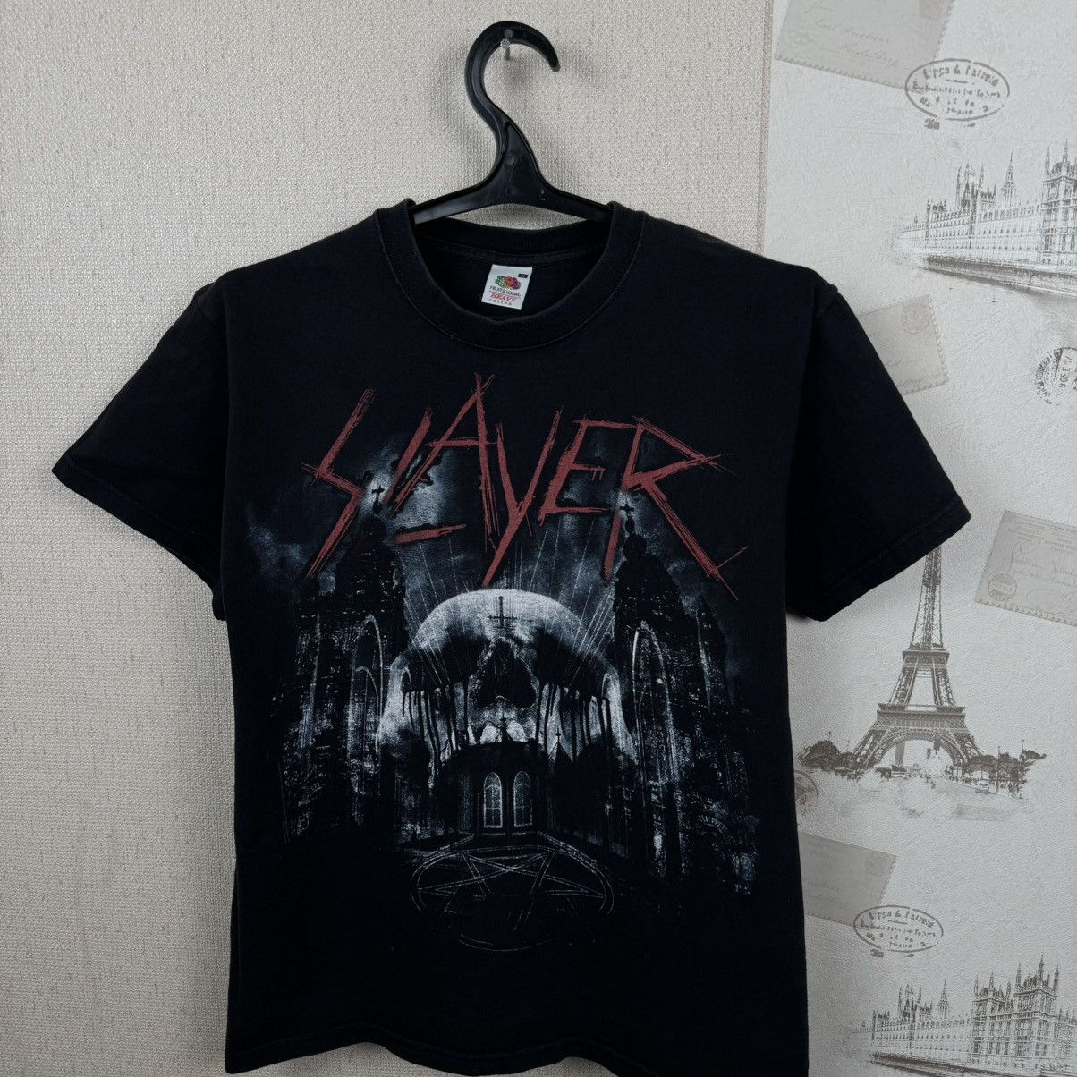 Slayer Vintage Slayer T shirt Rock Black 00s Sz M Band Merch Music Size US M / EU 48-50 / 2 - 5 Thumbnail