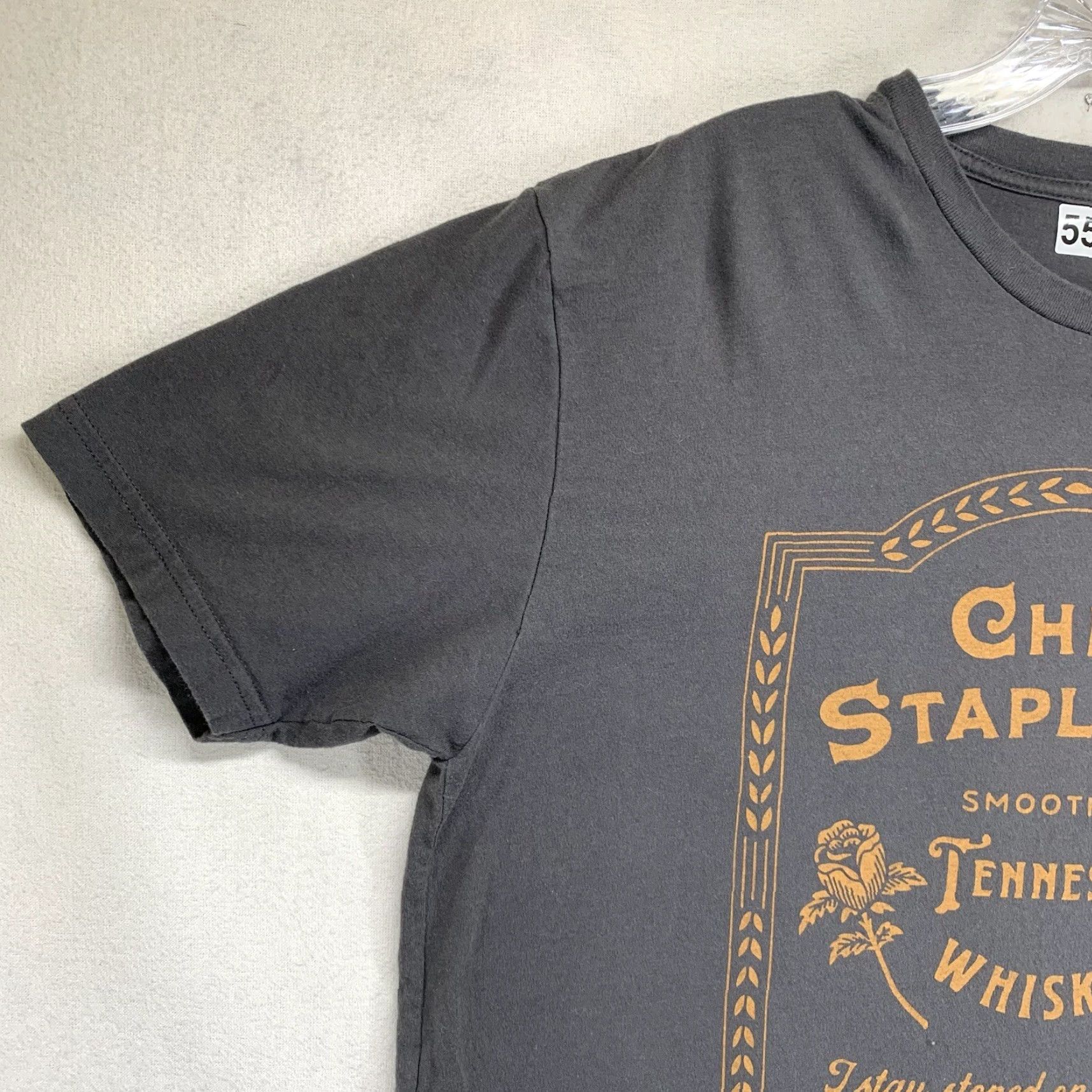 Vintage Chris Stapleton Shirt Graphic Print Medium Gray Crew Neck Short Sleeve Music T-Shirt Unisex Size US M / EU 48-50 / 2 - 7 Thumbnail