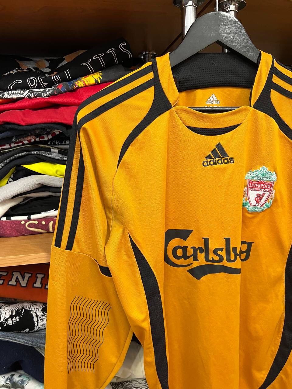 Vintage Vintage Liverpool 2007s Adidas Goalkeeper Long sleeve Size US S / EU 44-46 / 1 - 2 Thumbnail