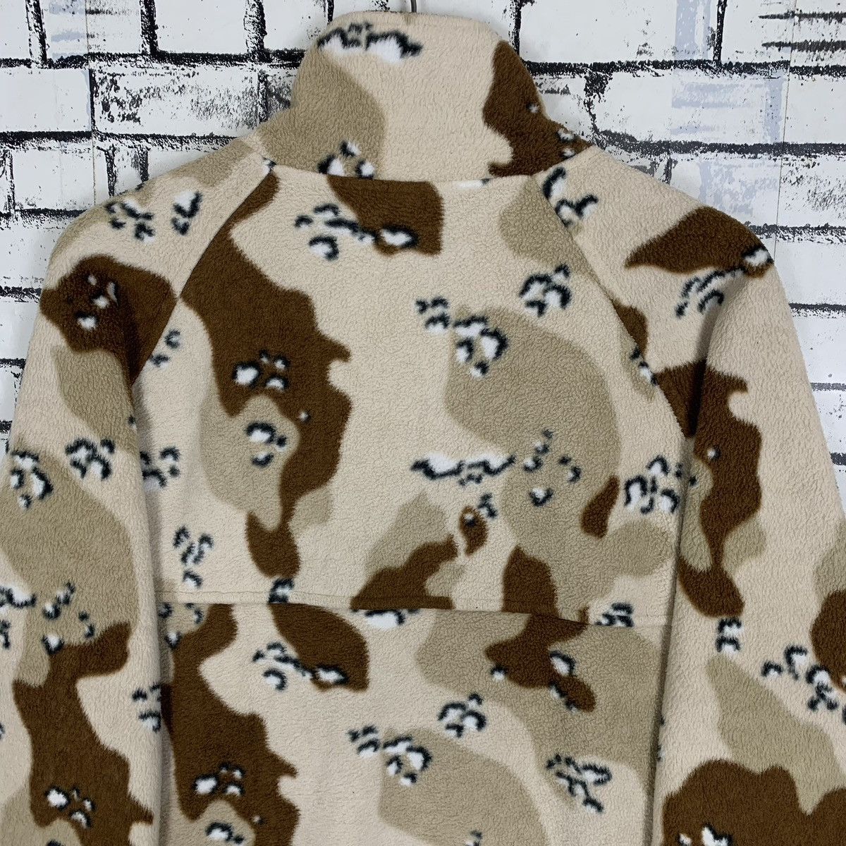 Other Vintage Military Fleece Camouflage Chocolate Chips Jacket Size US L / EU 52-54 / 3 - 6 Thumbnail