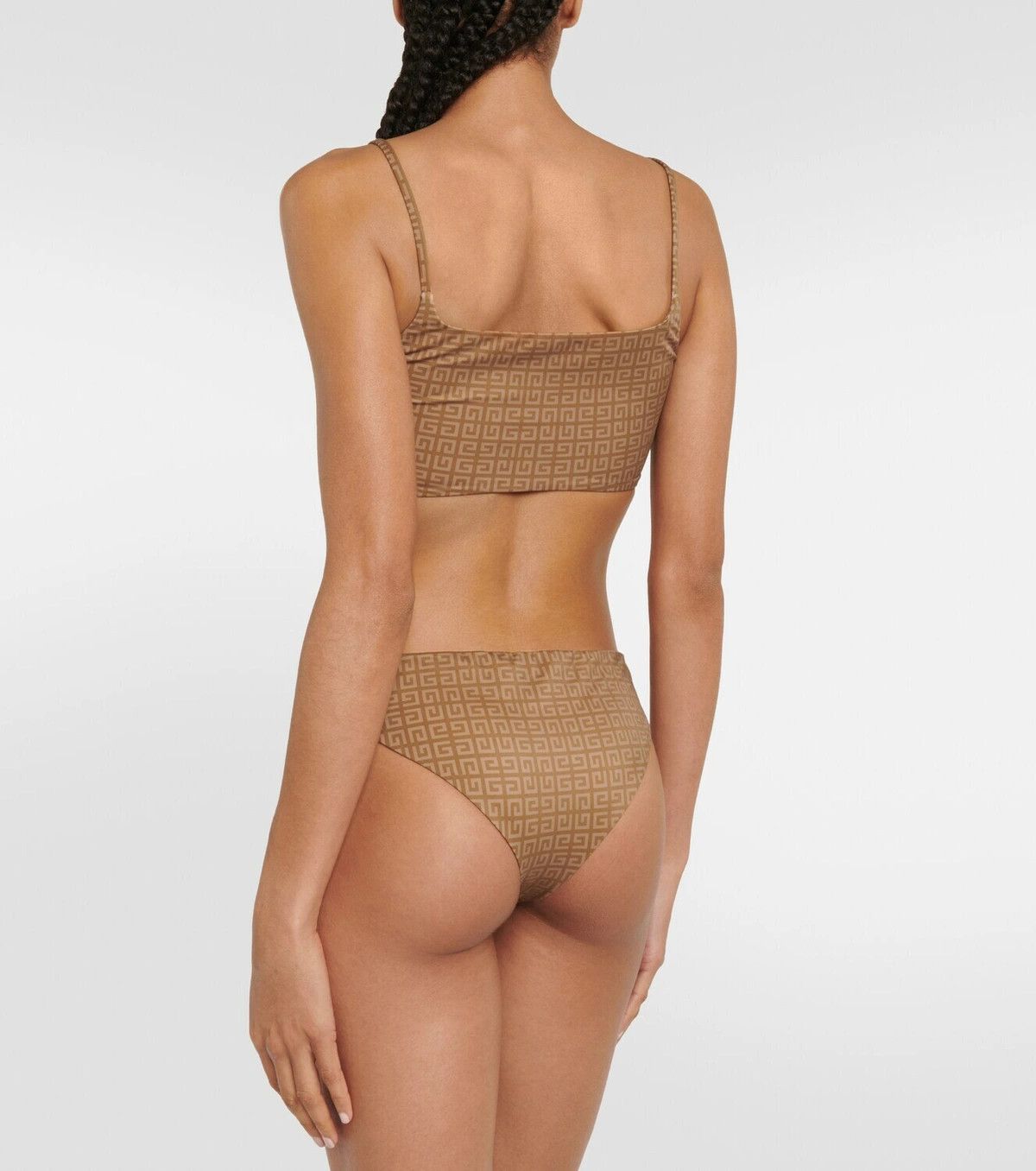 Givenchy o1srvl11e0125 Cutout Swimsuit in Brown Size S / US 4 / IT 40 - 4 Thumbnail