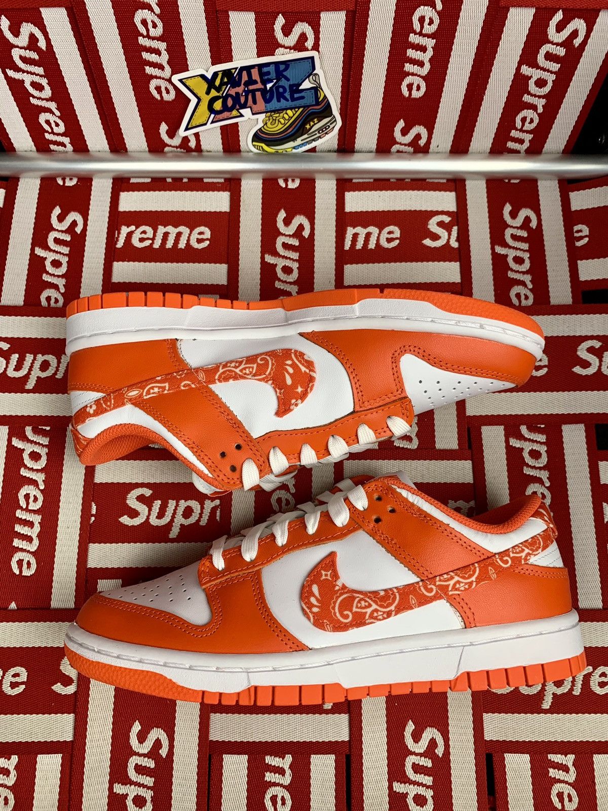 Nike Nike Dunk Low Essentials Paisley Pack Orange (Size 7w) 5,5y Size US 7 / IT 37 - 1 Thumbnail