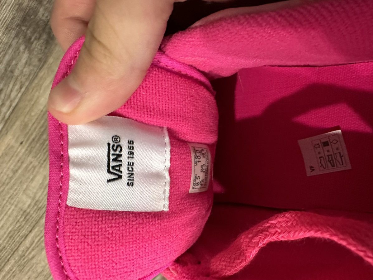 Vans Nubuck Pink Glow Knu Skool Vans Size US 8.5 / EU 41-42 - 7 Thumbnail