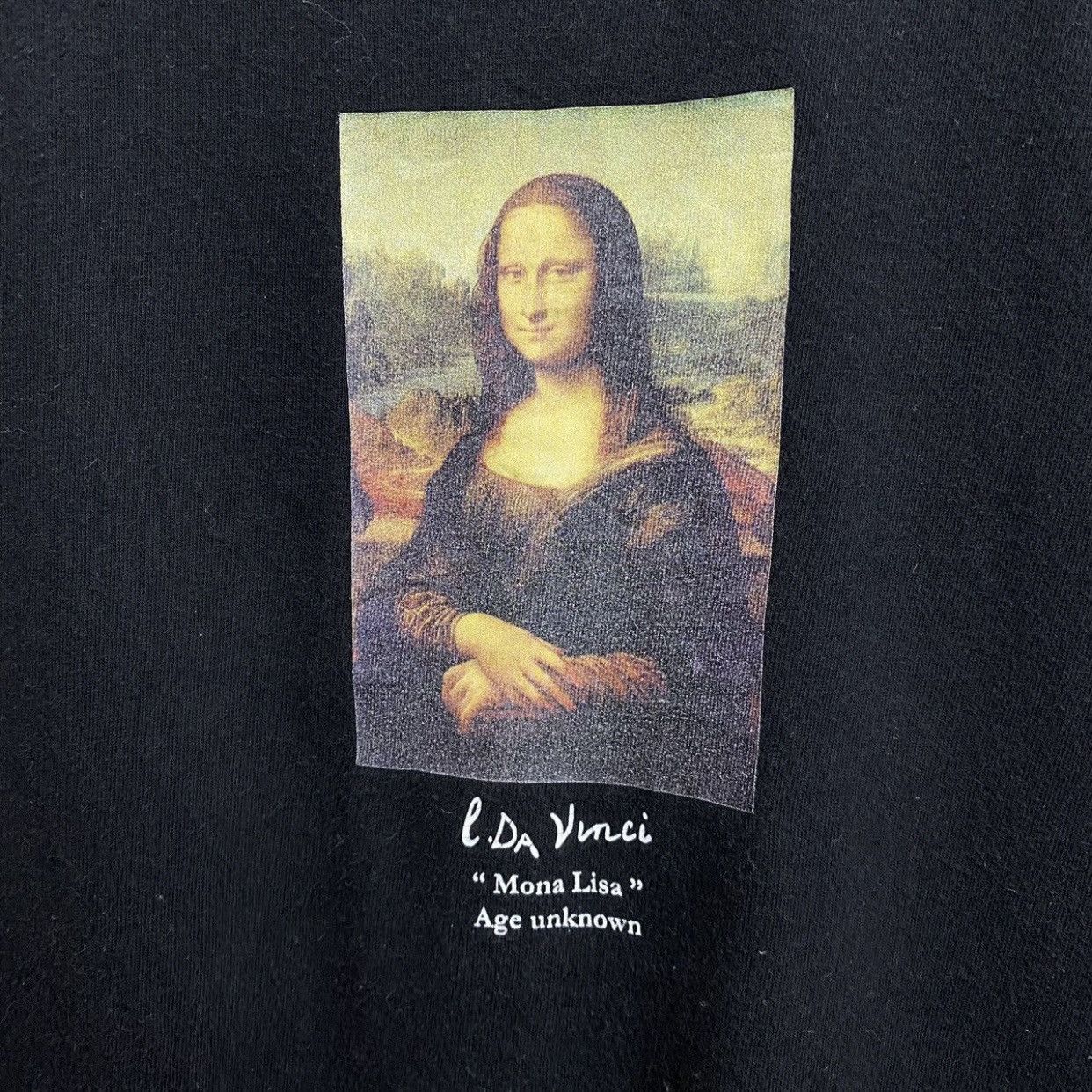 Japanese Brand Leonardo Da Vinci 'Mona Lisa' Repro Gallery Tee Size US XL / EU 56 / 4 - 5 Thumbnail