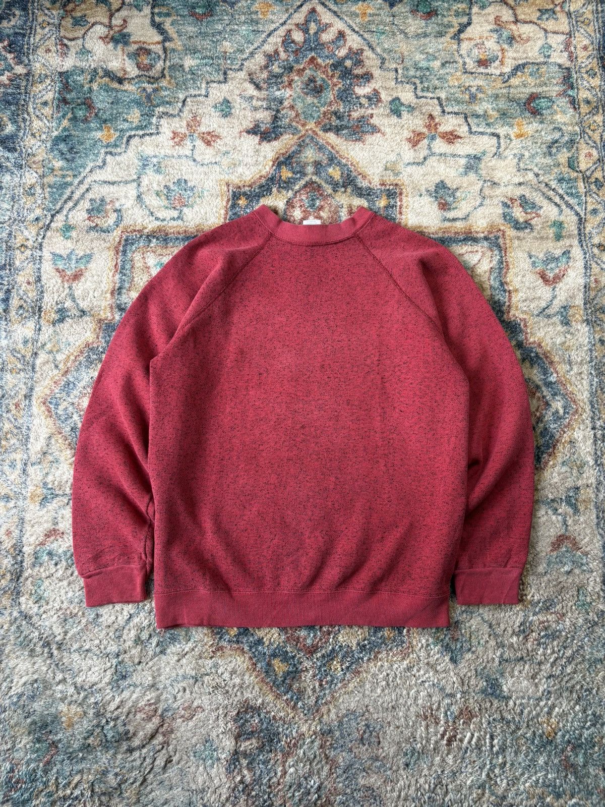 Vintage Vintage Pink Speckled Pullover Crewneck Medium Size US M / EU 48-50 / 2 - 1 Thumbnail