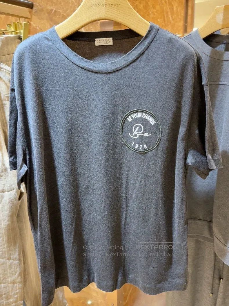 Brunello Cucinelli Cotton T-Shirt.