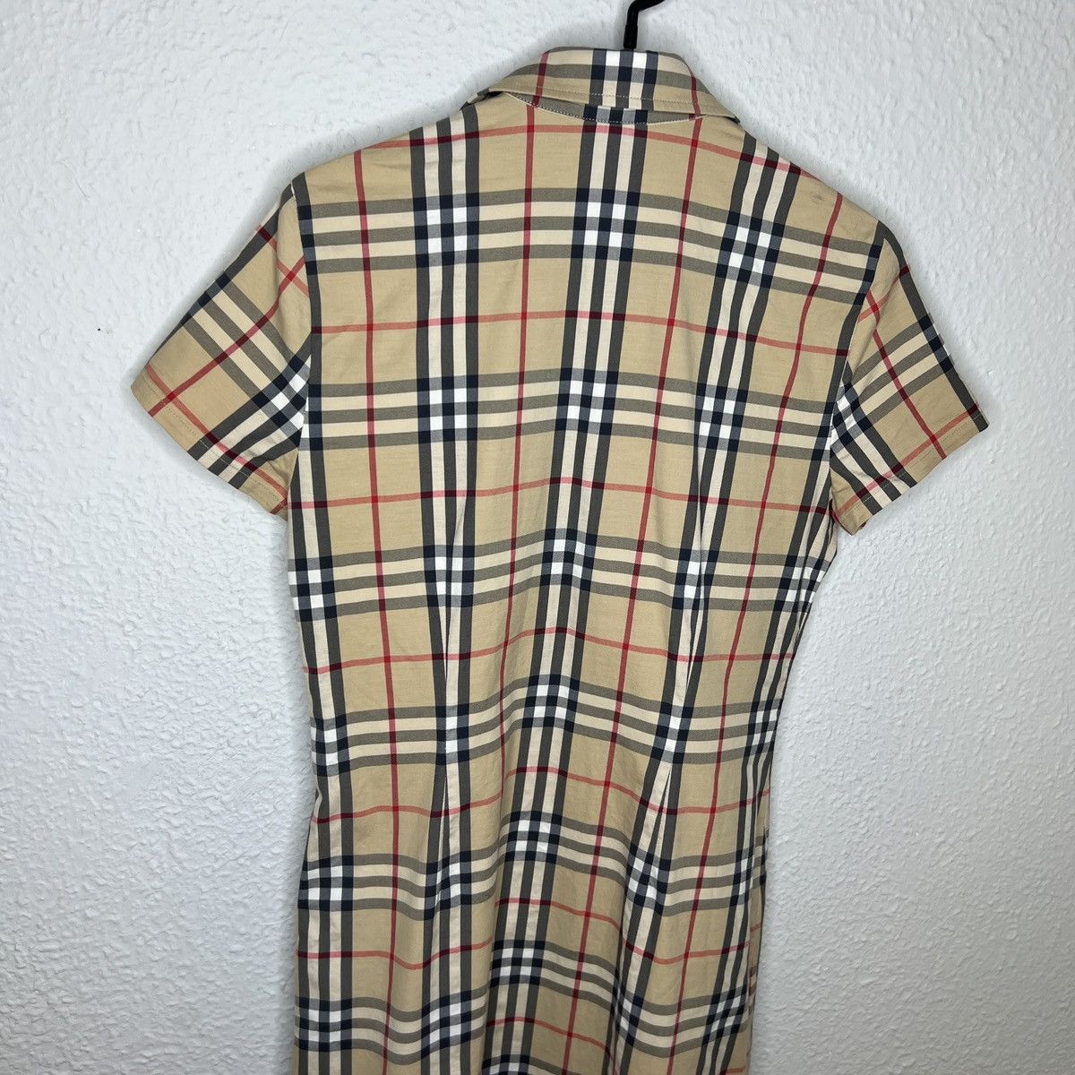 Burberry Burberry London Nova Check Button Up Dress Mini Retro Y2K Size M / US 6-8 / IT 42-44 - 8 Thumbnail