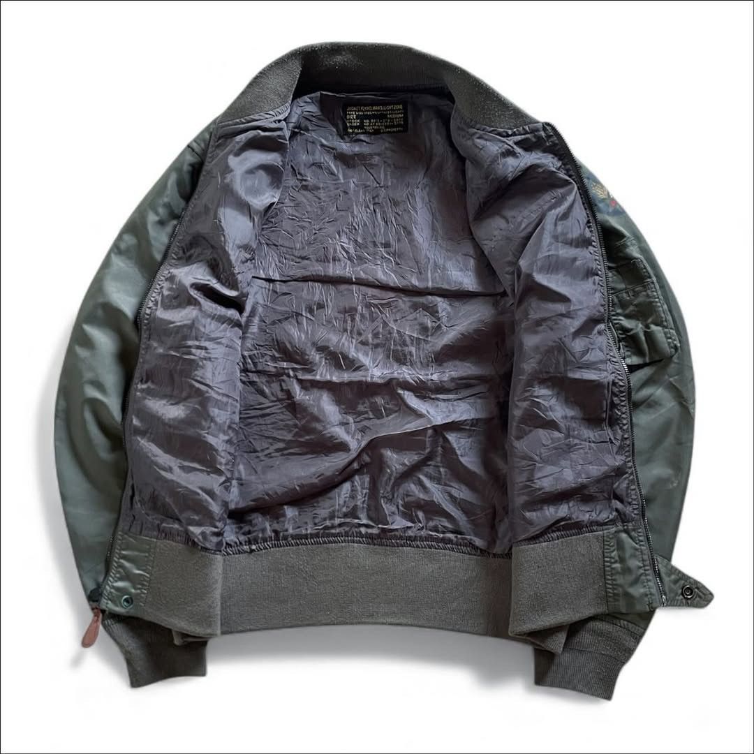 Japanese Brand HOUSTON Thunderbirds L-2B Flight Jacket 45th Anniversary Size US M / EU 48-50 / 2 - 8 Thumbnail