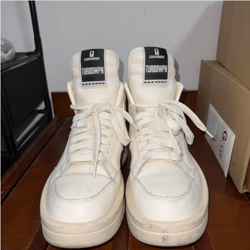 Rick Owens Rick Owens mid-top basketball shoes Size US 9.5 / EU 42-43 - 2 Thumbnail