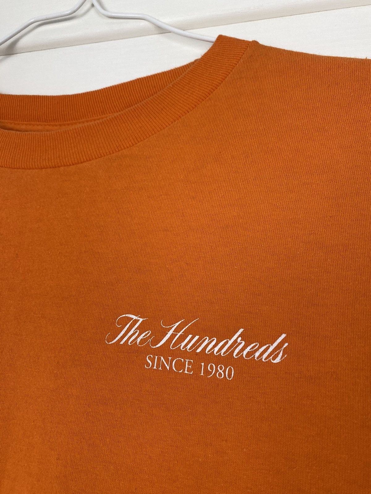 The Hundreds The Hundreds big logo orange long sleeve Size US S / EU 44-46 / 1 - 4 Thumbnail
