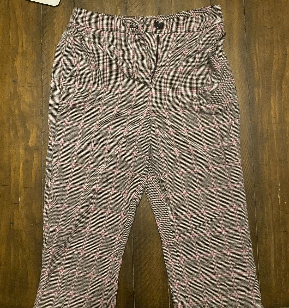 Vintage Purple plaid pants Size 26" / US 2 / IT 38 - 3 Thumbnail