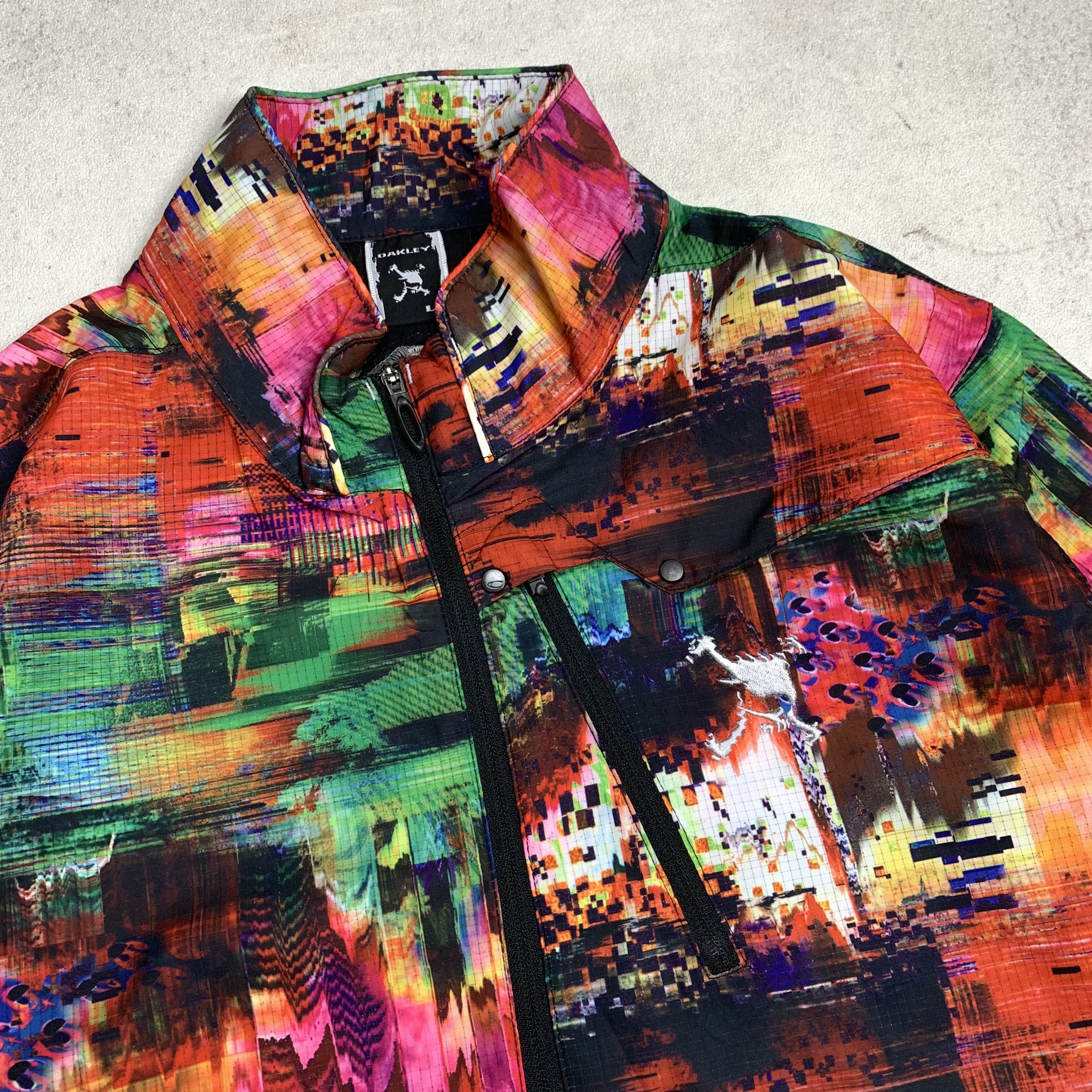 Oakley Oakley Colorblock Windbreaker Jacket Size US L / EU 52-54 / 3 - 2 Thumbnail