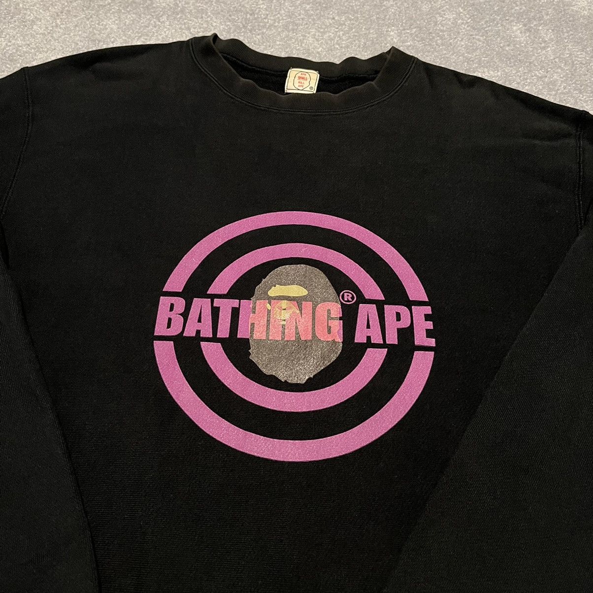 Bape Rare A Bathing Ape Bape The Circle is Now Complete Crewneck Size US L / EU 52-54 / 3 - 3 Thumbnail