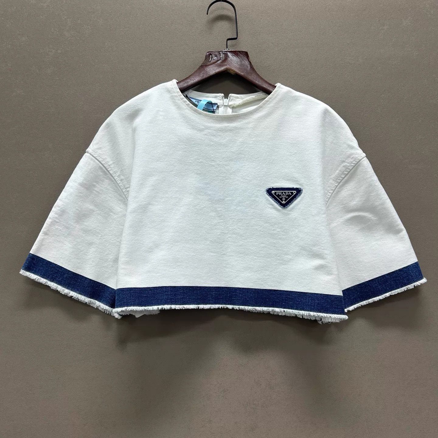 Prada Prada Denim Sweaters New With Tags 40 Size S / US 4 / IT 40 - 1 Thumbnail