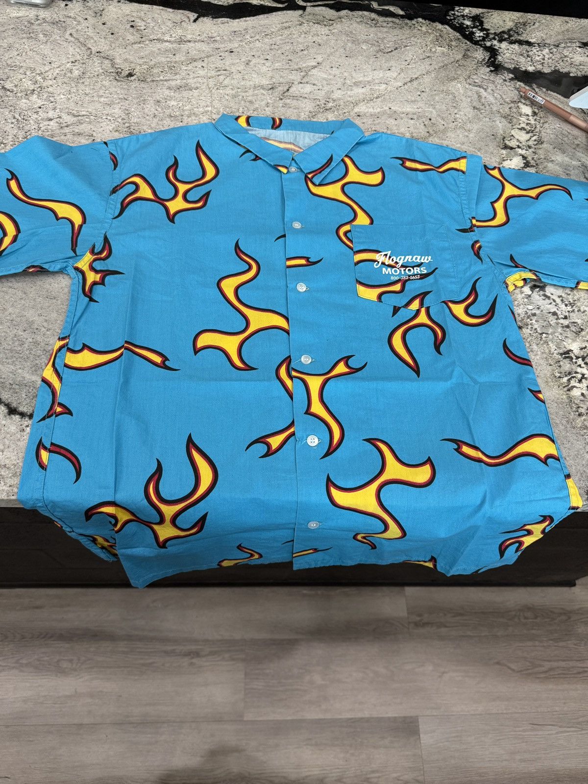 Golf Wang Golf wang 2015 flames button up Size US M / EU 48-50 / 2 - 7 Thumbnail