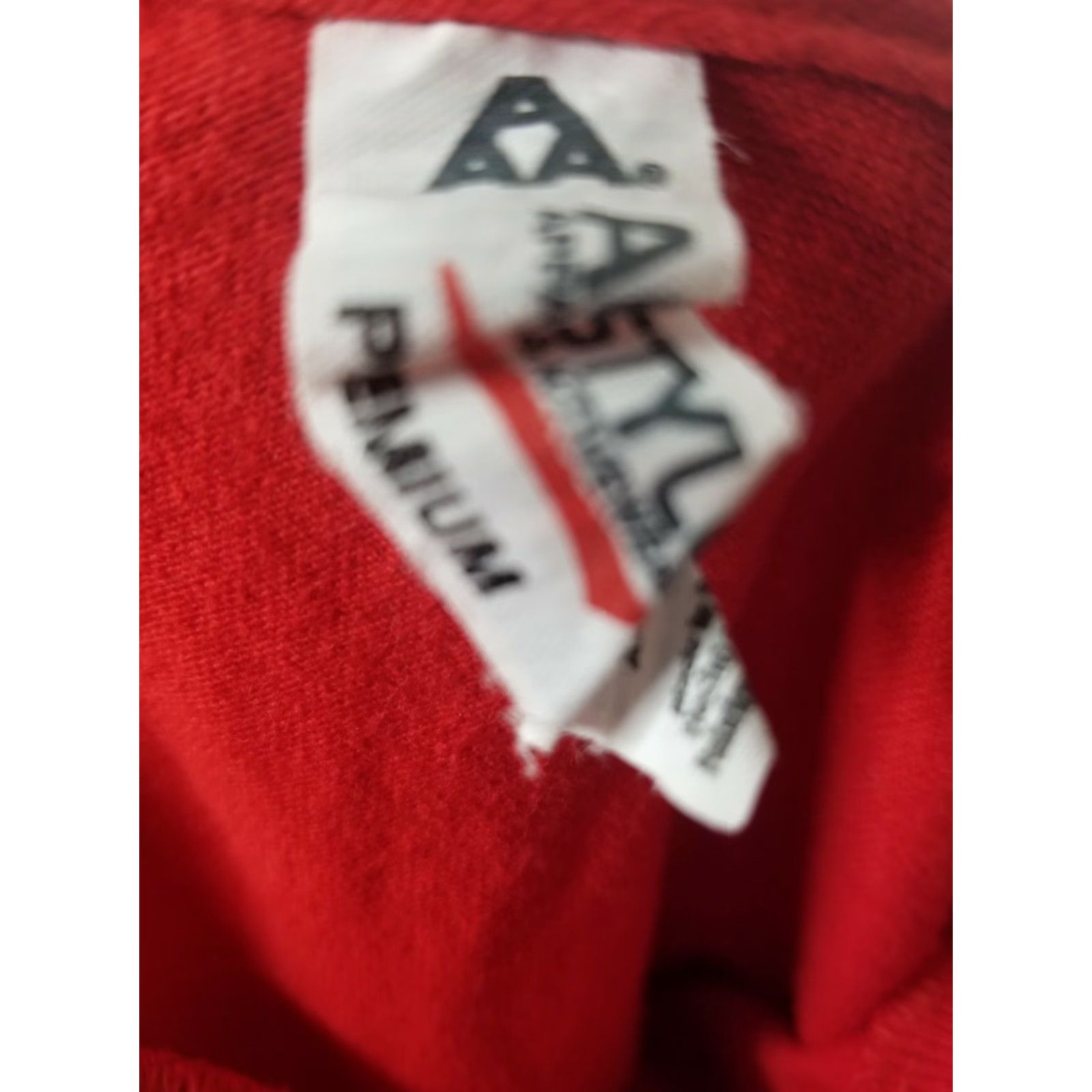 Doublet VINTAGE Alstyle Funny Graphic Tee T-Shirt Mens XL Double-Sided Red 90s Size US XL / EU 56 / 4 - 3 Thumbnail