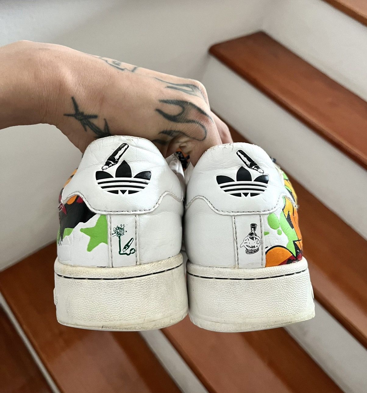 Adidas Rare!!! 2008 ADIDAS x COPE2 x FOOTLOCKER Size US 9 / EU 42 - 10 Thumbnail